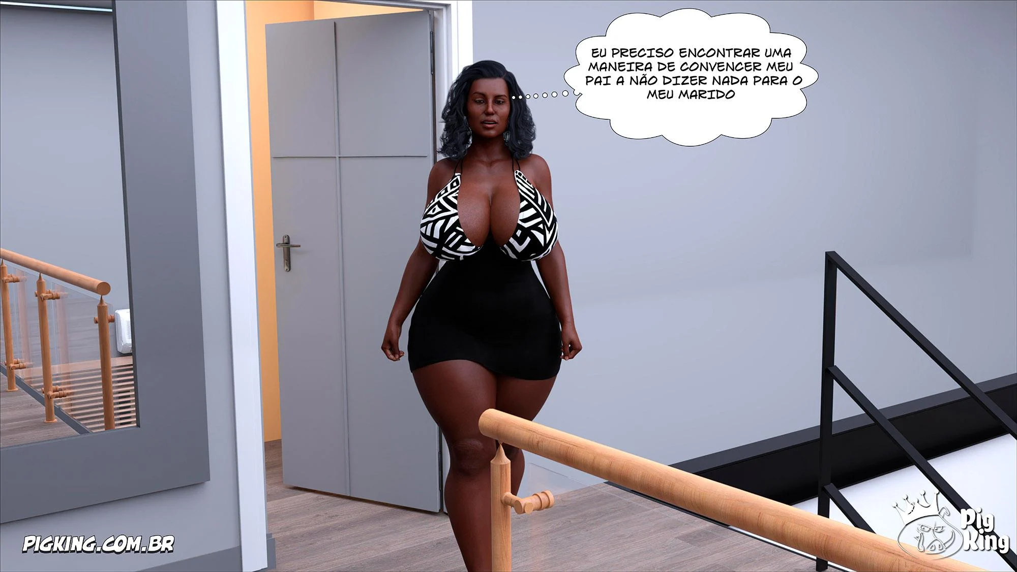 Big Black Cocks 12 – Hentai Interracial – Traduzido para Português