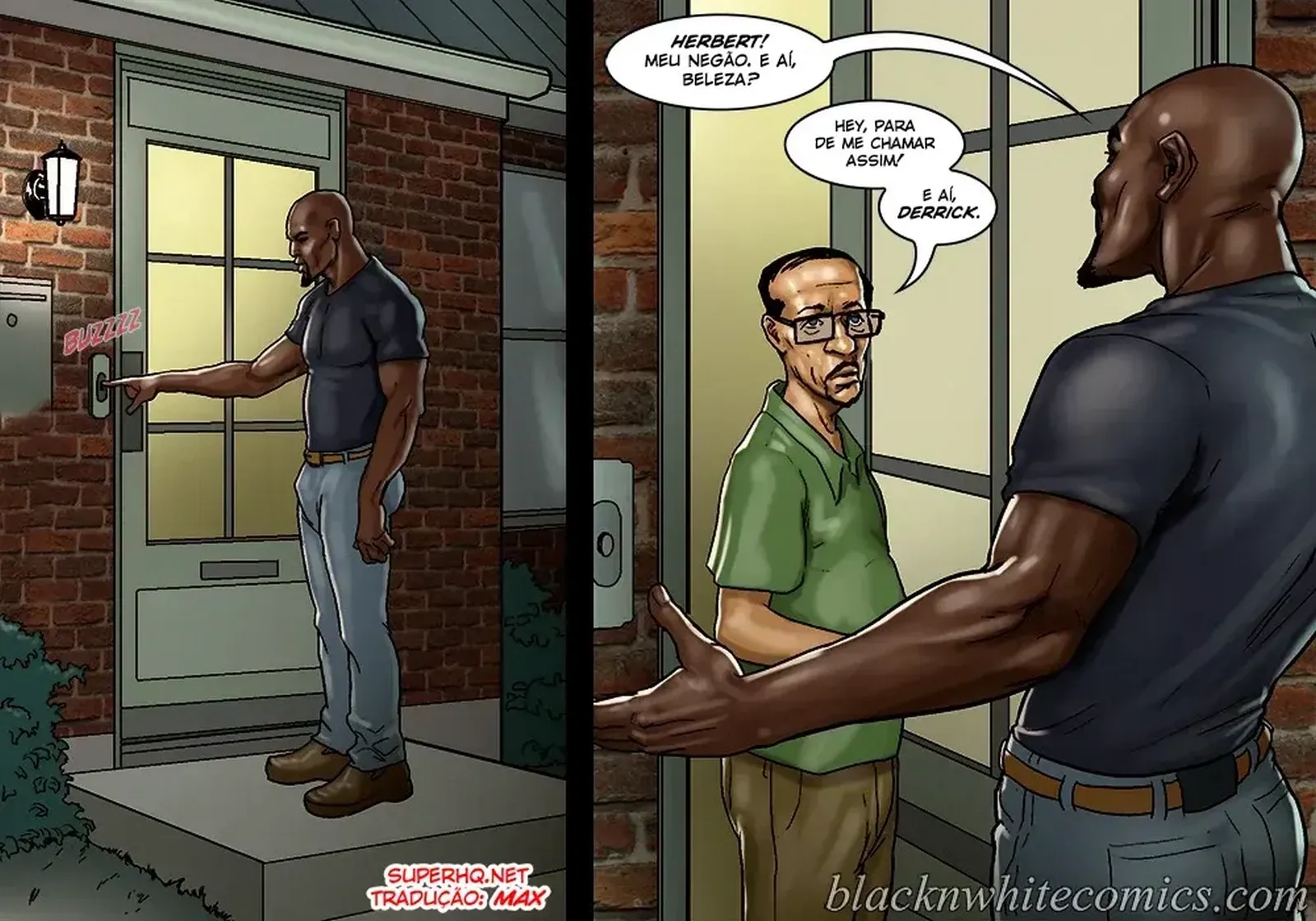 BlacknWhite, The Poker Game 2 – Hentai Interracial – Português do Brasil