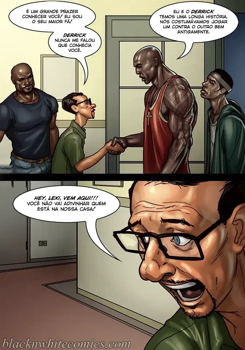 BlacknWhite, The Poker Game 2 – Hentai Interracial – Português do Brasil