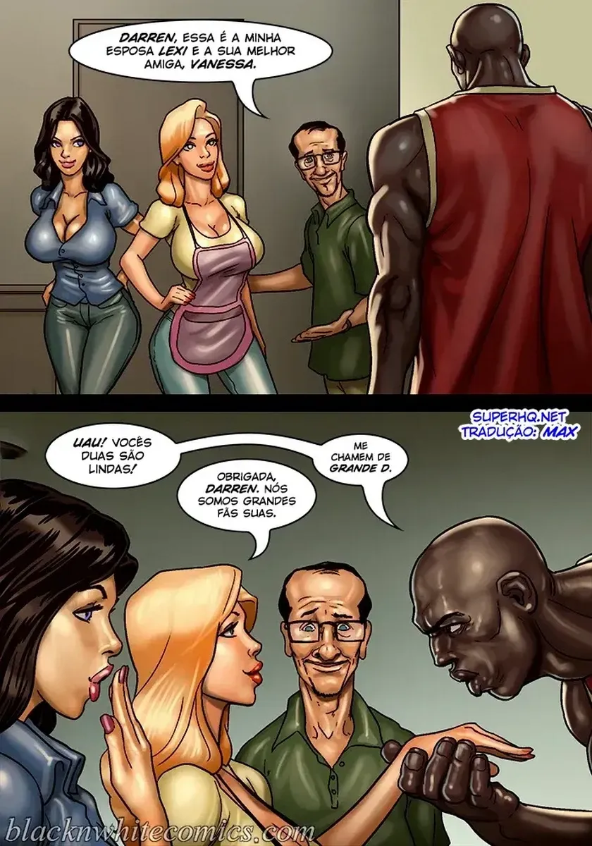 BlacknWhite, The Poker Game 2 – Hentai Interracial – Português do Brasil