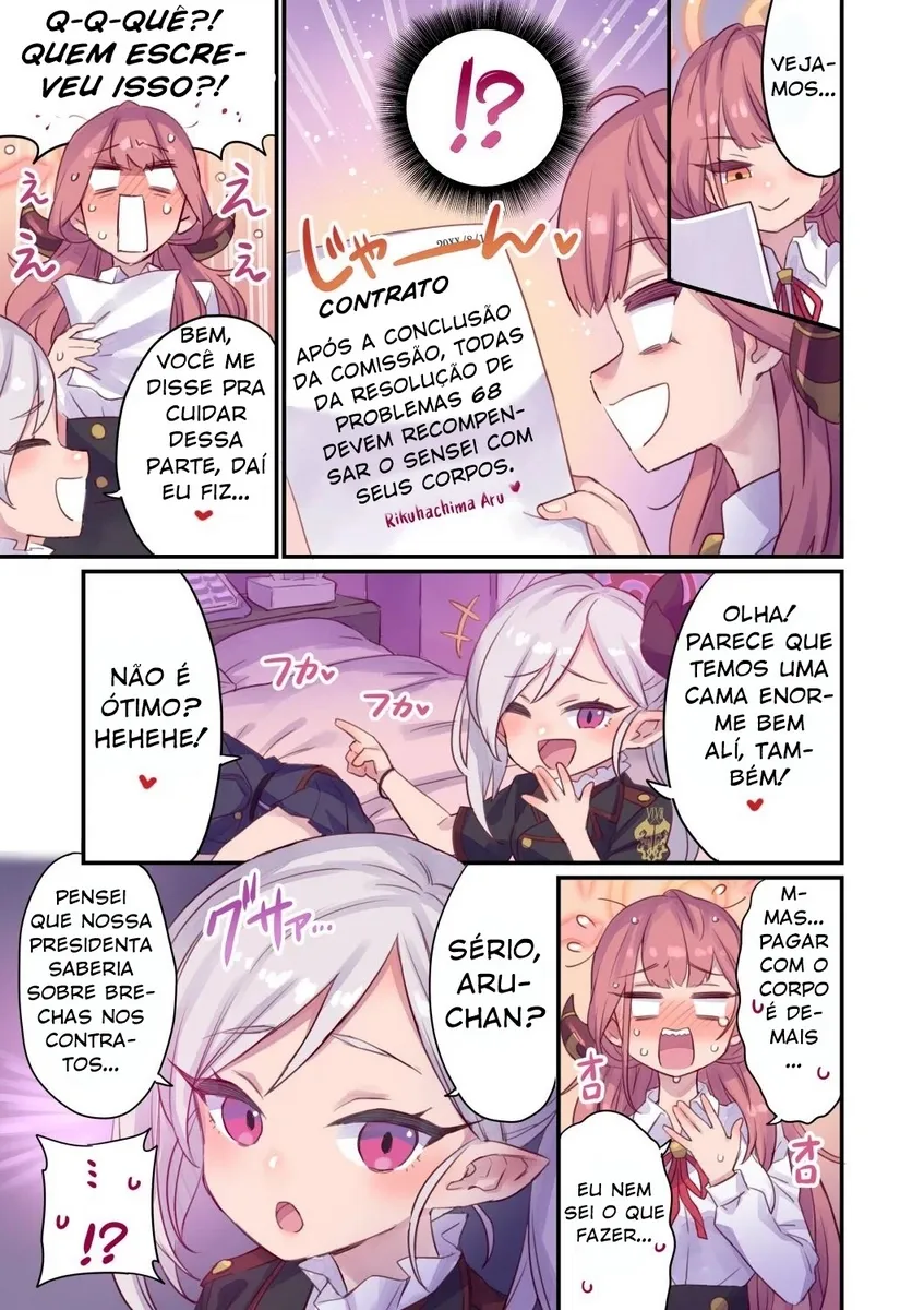 Blue Archive, A book that crosses the line 2 – Hentai – Português do Brasil