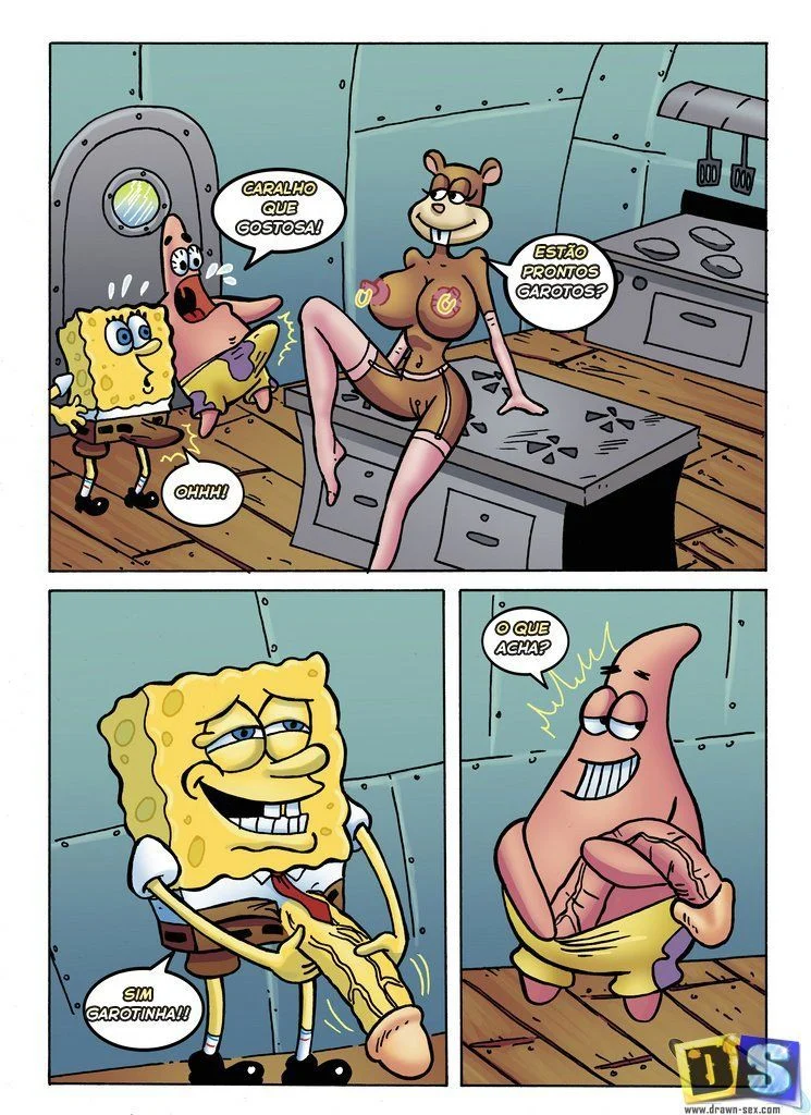Bob Esponja pornô quadrinhos de sexo gratis – Quadrinhos Pornô – Português do Brasil