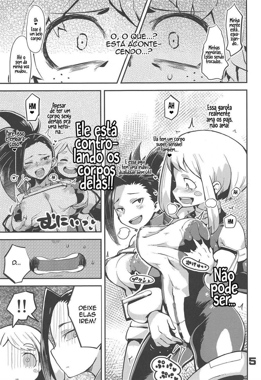 Boku to Nottori Villain Nakademia – Hentai Preto e Branco – Versão PT-BR