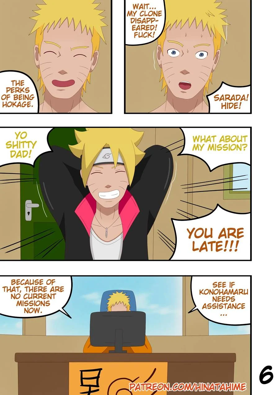 Boruto gozando na buceta da mãe – Naruto – Versão em Português