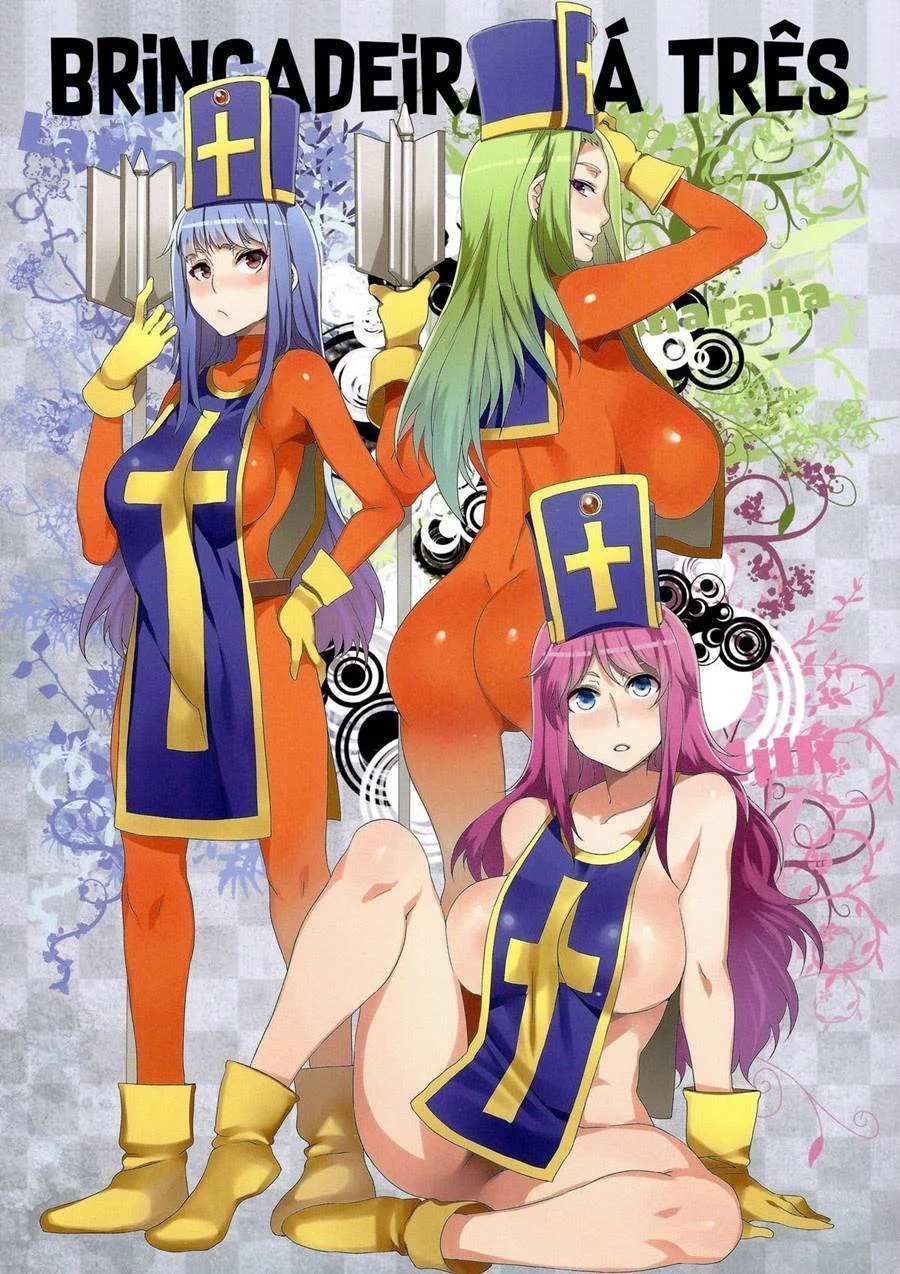 Brincadeira safada a três – Hentai Preto e Branco – Versão em Português Brincadeira safada a três – Hentai Preto e Branco – Versão em Português