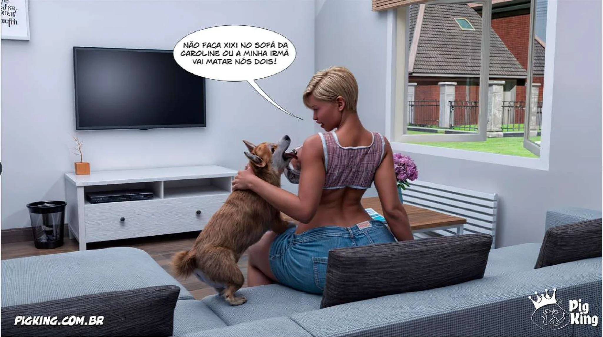 Caroline 12 – Hentai Incesto – Sem Cortes