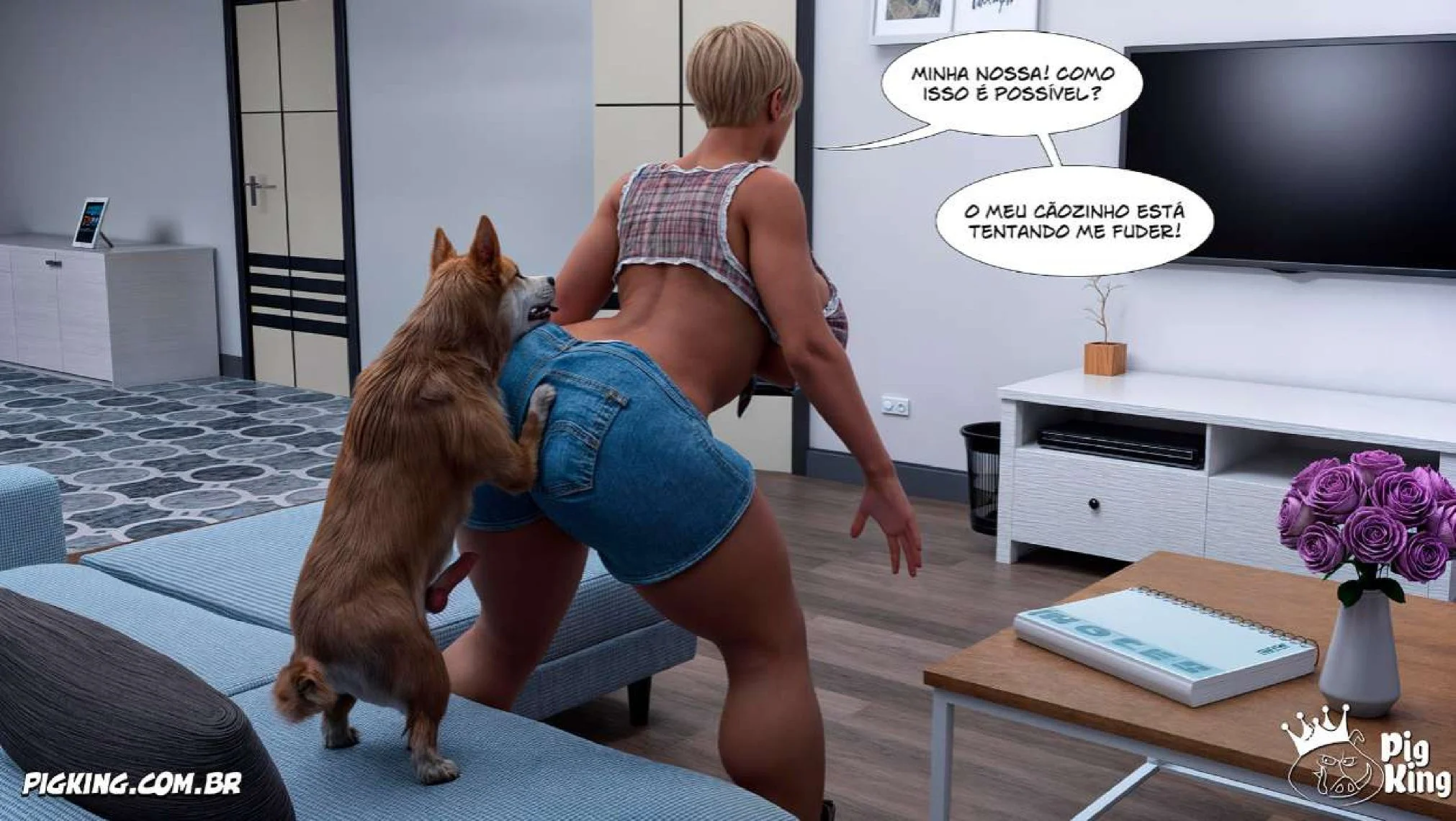 Caroline 12 – Hentai Incesto – Sem Cortes