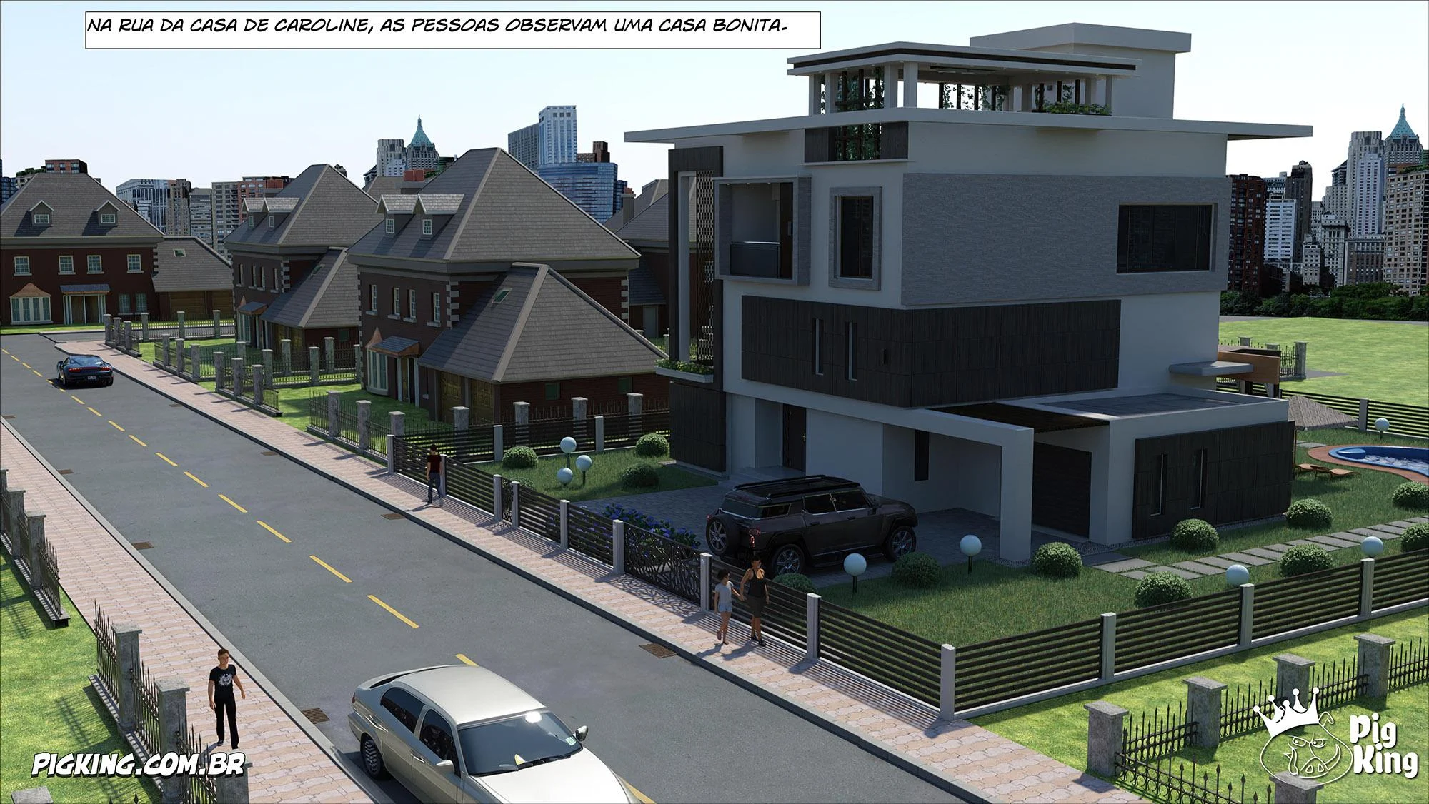 Caroline 4 – Hentai 3D – Quadrinho em PT-BR