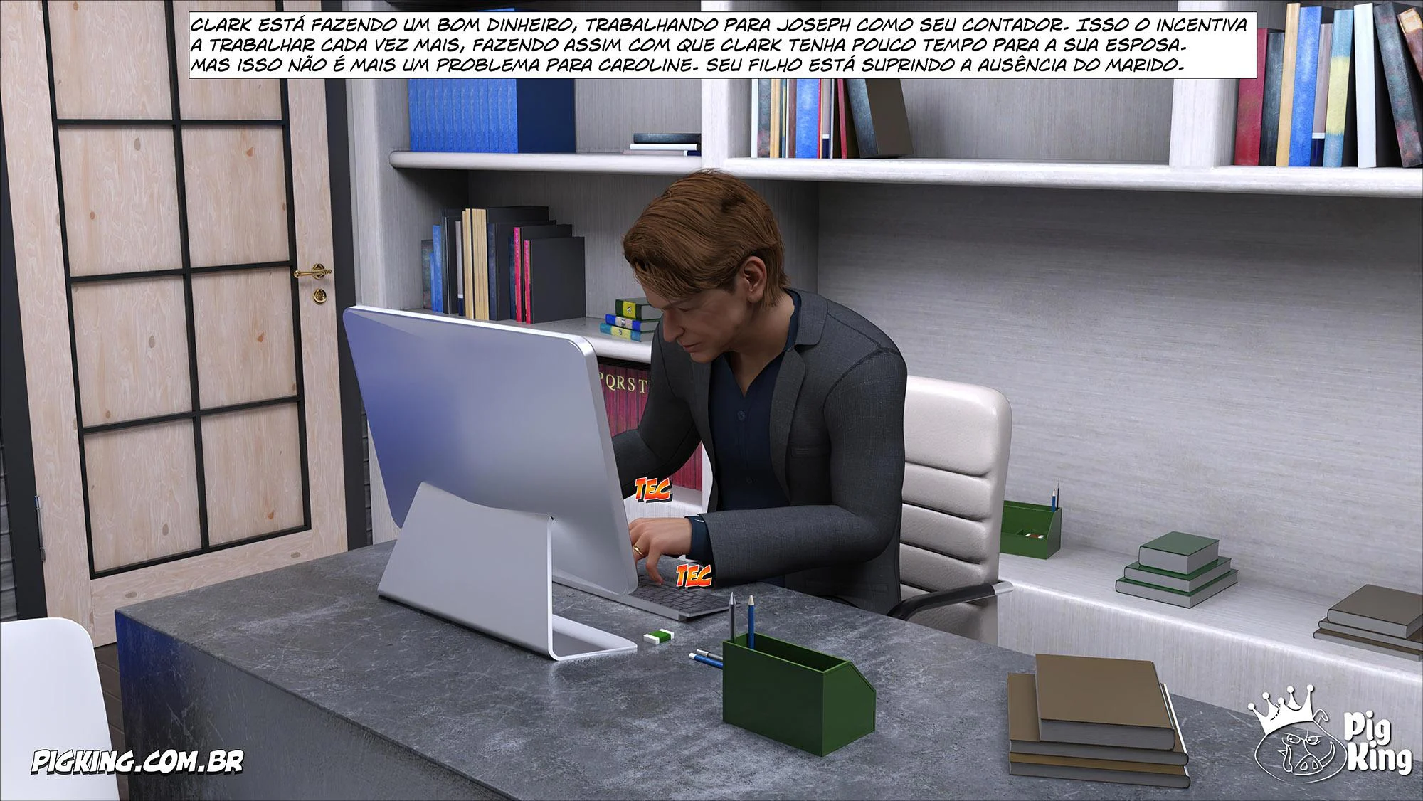 Caroline 4 – Hentai 3D – Quadrinho em PT-BR