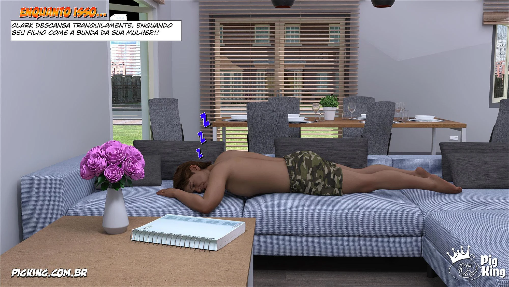 Caroline 11 – Hentai 3D – Falas em PT-BR