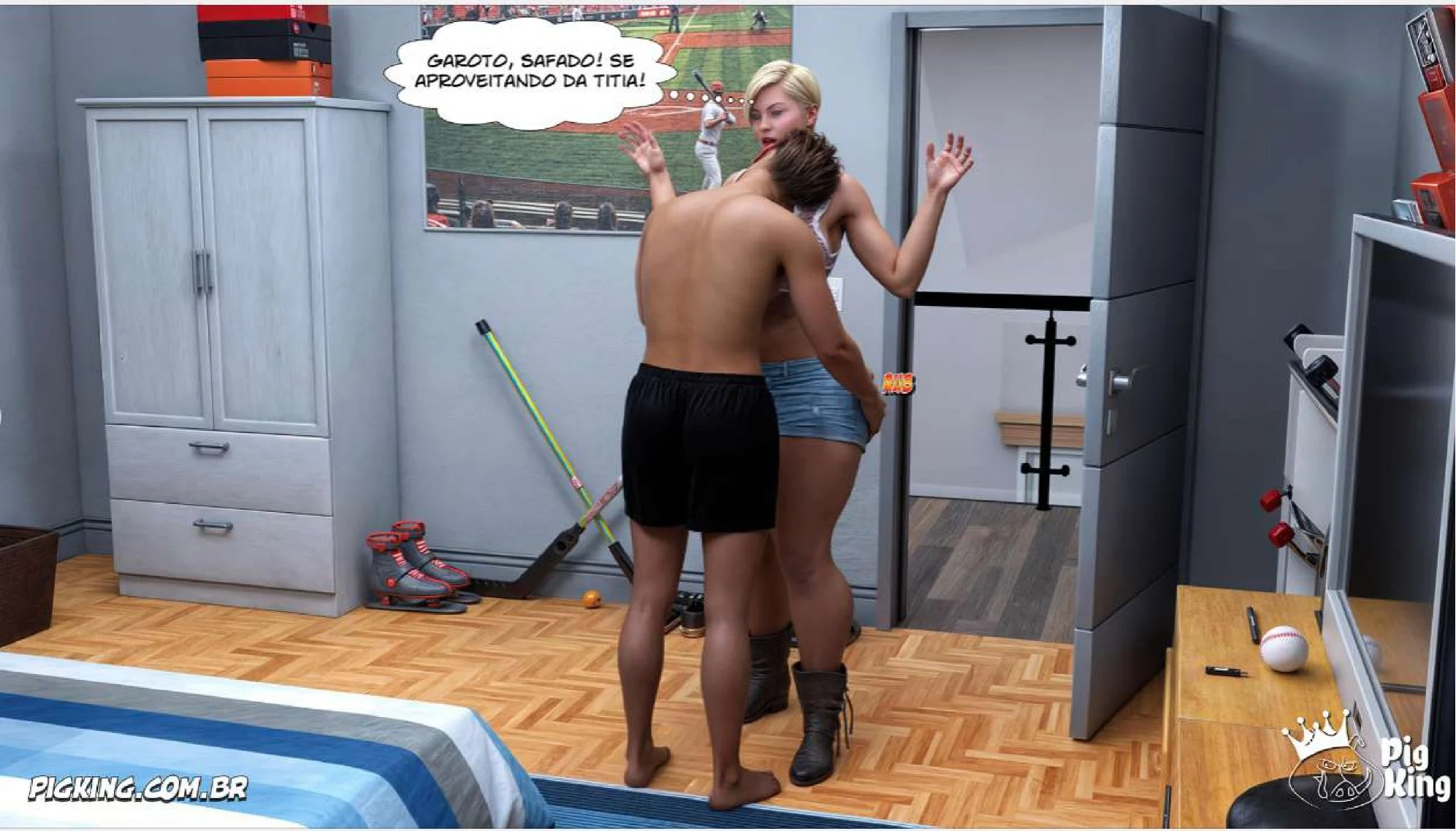 Caroline 13 – Hentai Incesto – Sem Censura