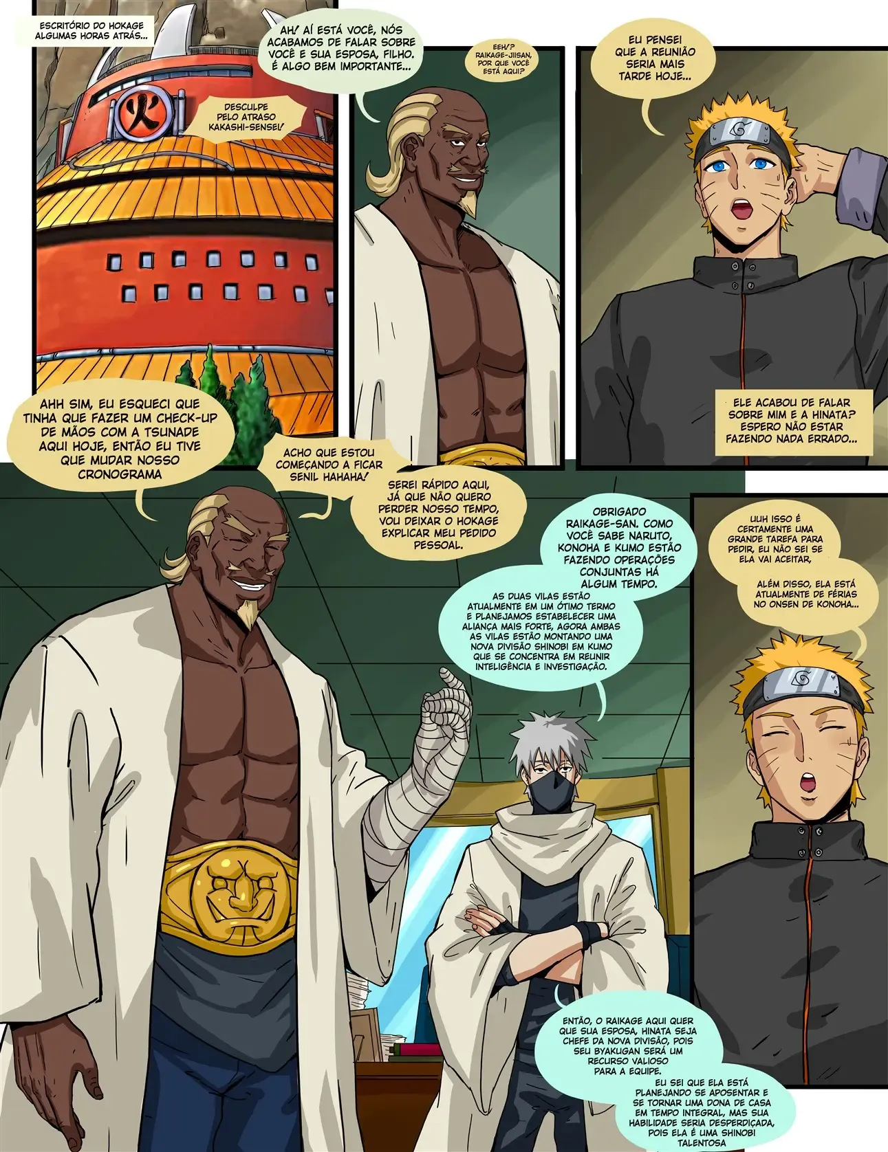 Caso secreto de Konoha 3 – Manga Hentai – Quadrinho em PT-BR