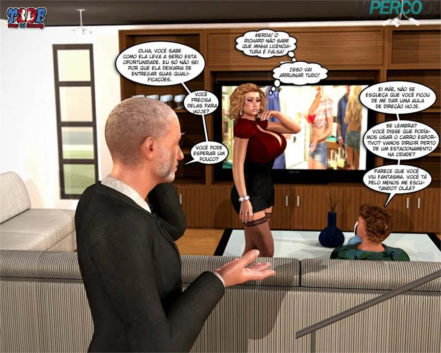 Caught parte 01 – Hentai 3D – Sem Cortes