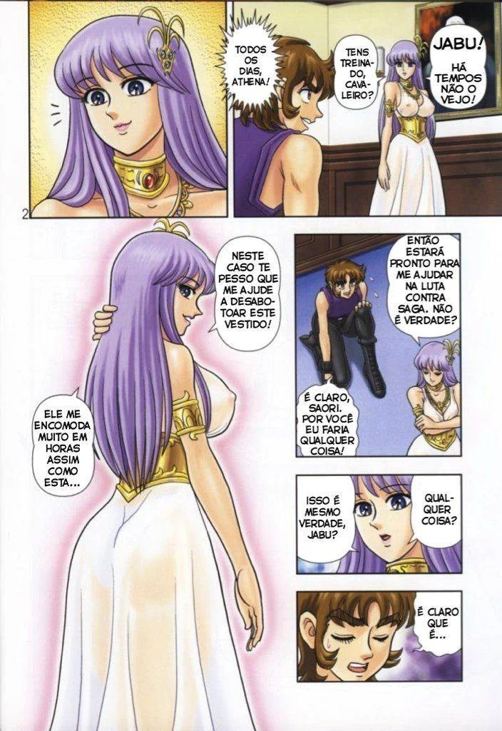 Cavaleiros do Zodíaco Hentai – Manga Hentai – Sem Cortes