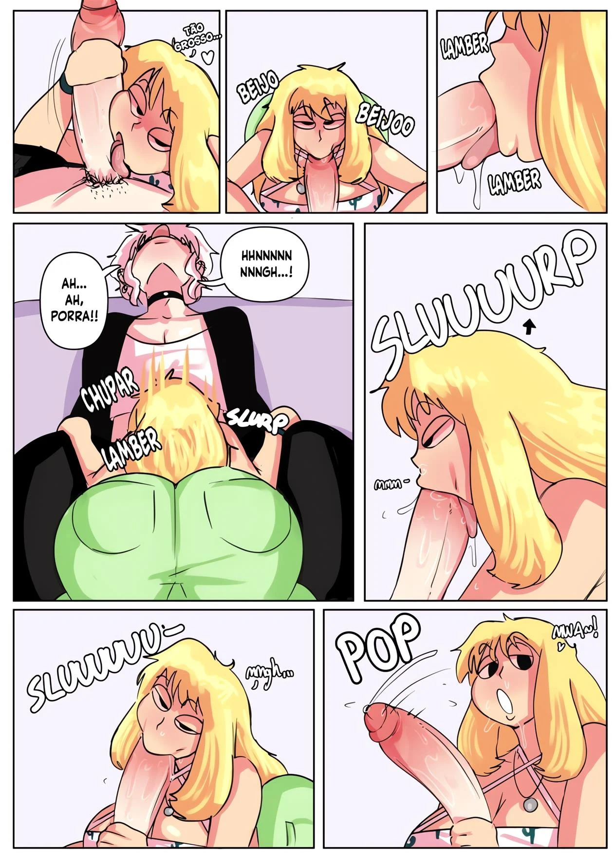 Chapados e Pelados 2: Sexo Explícito e Sem Limites em HQ