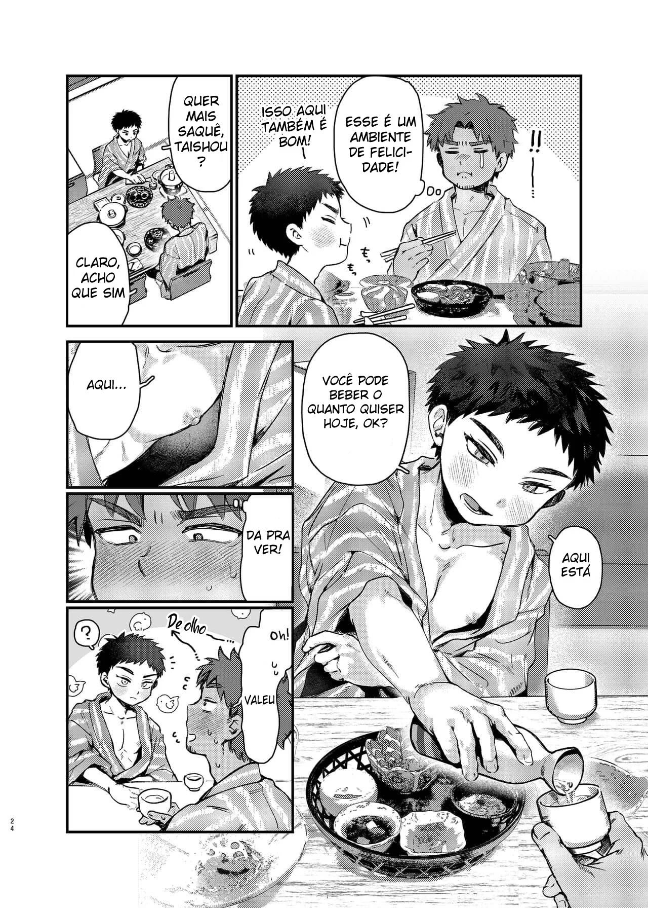 Chefe, Não Vamos Ir Além Disso? – Yaoi Hentai – Alta Qualidade em PT-BR