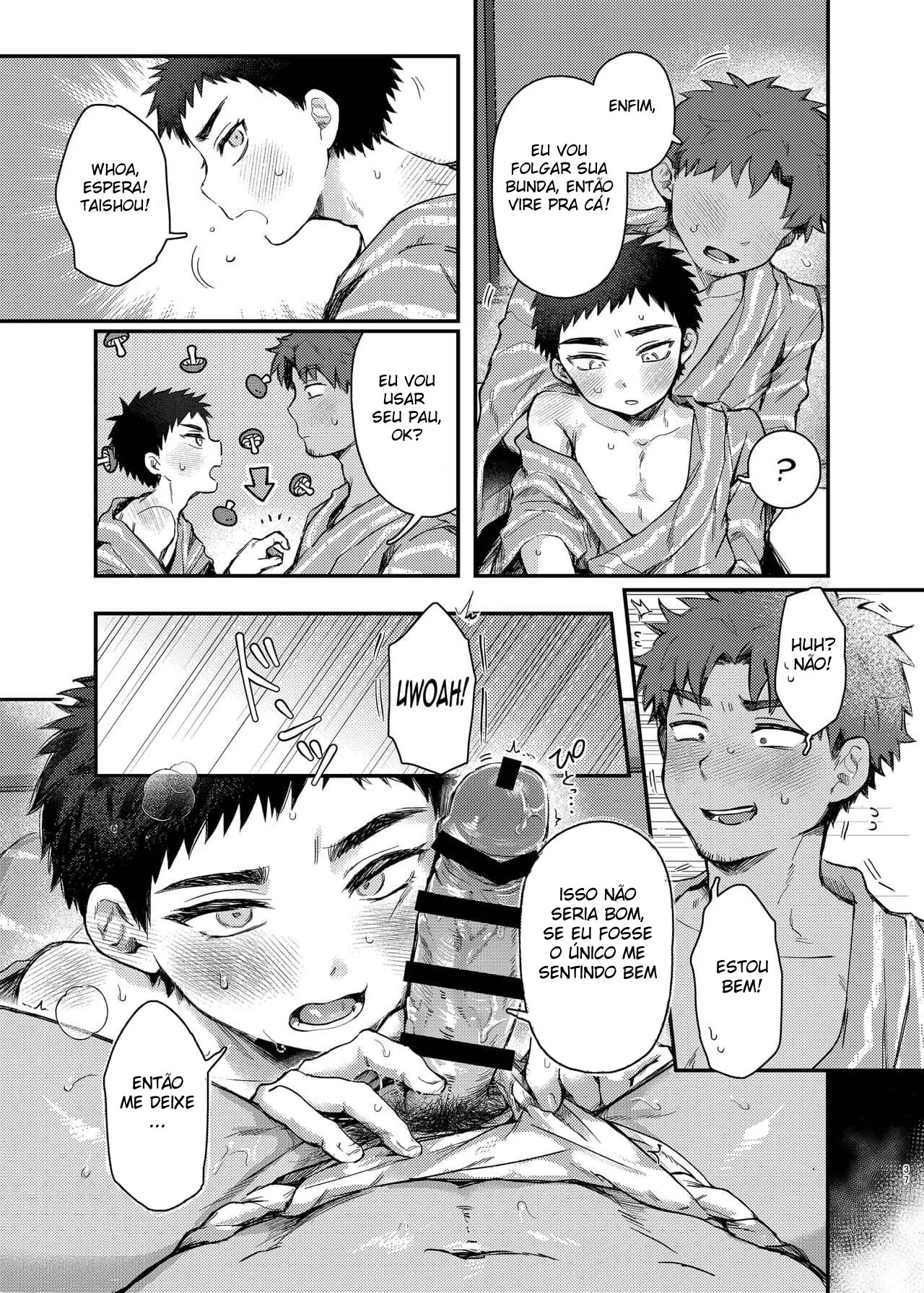 Chefe, Não Vamos Ir Além Disso? – Yaoi Hentai – Alta Qualidade em PT-BR