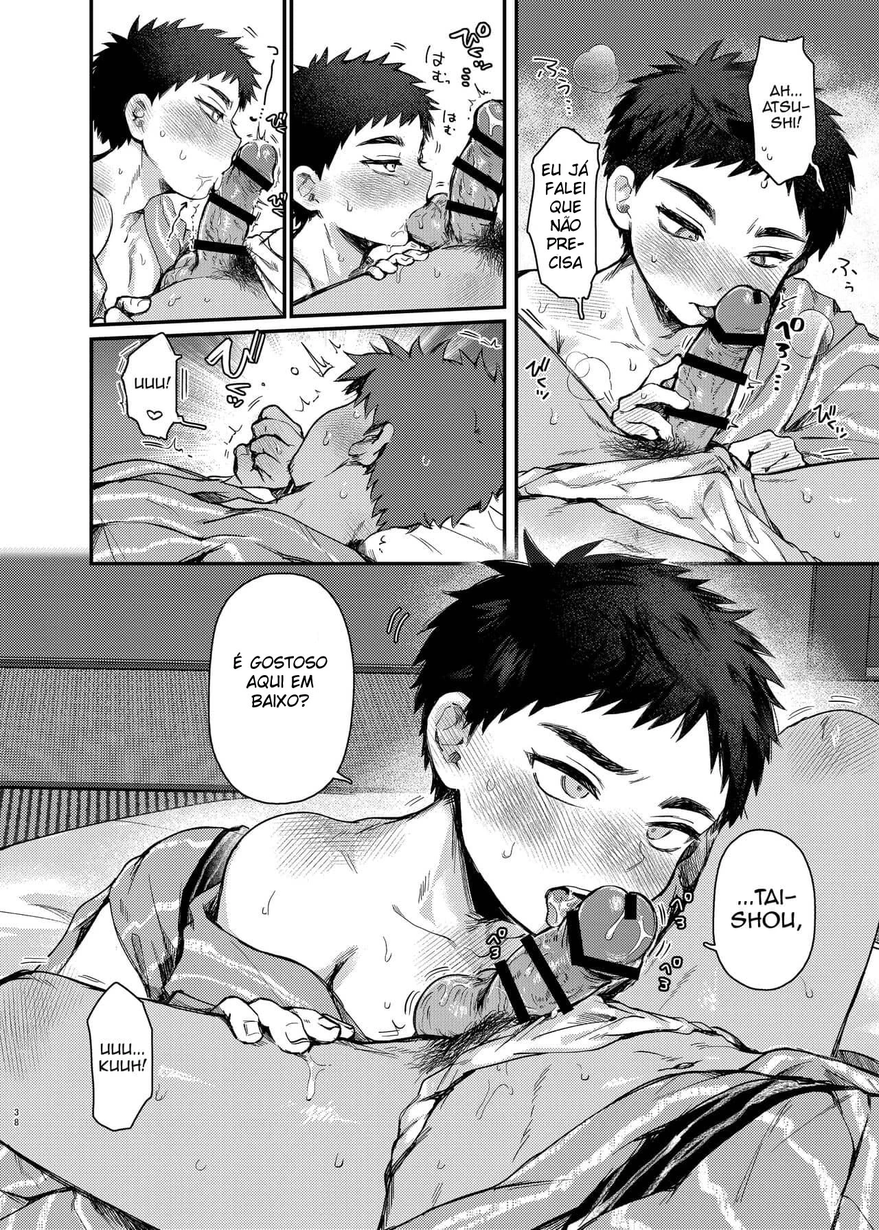 Chefe, Não Vamos Ir Além Disso? – Yaoi Hentai – Alta Qualidade em PT-BR