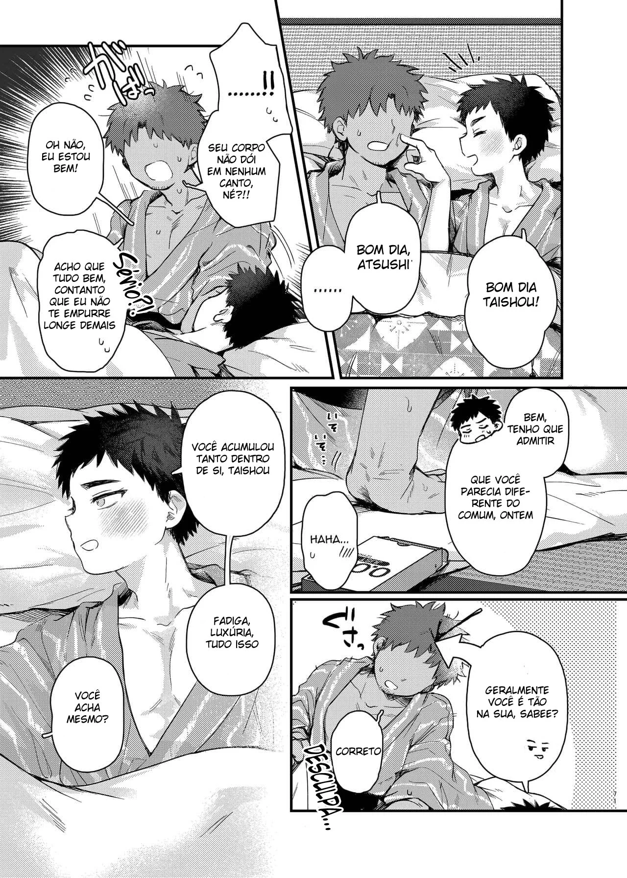 Chefe, Não Vamos Ir Além Disso? – Yaoi Hentai – Alta Qualidade em PT-BR