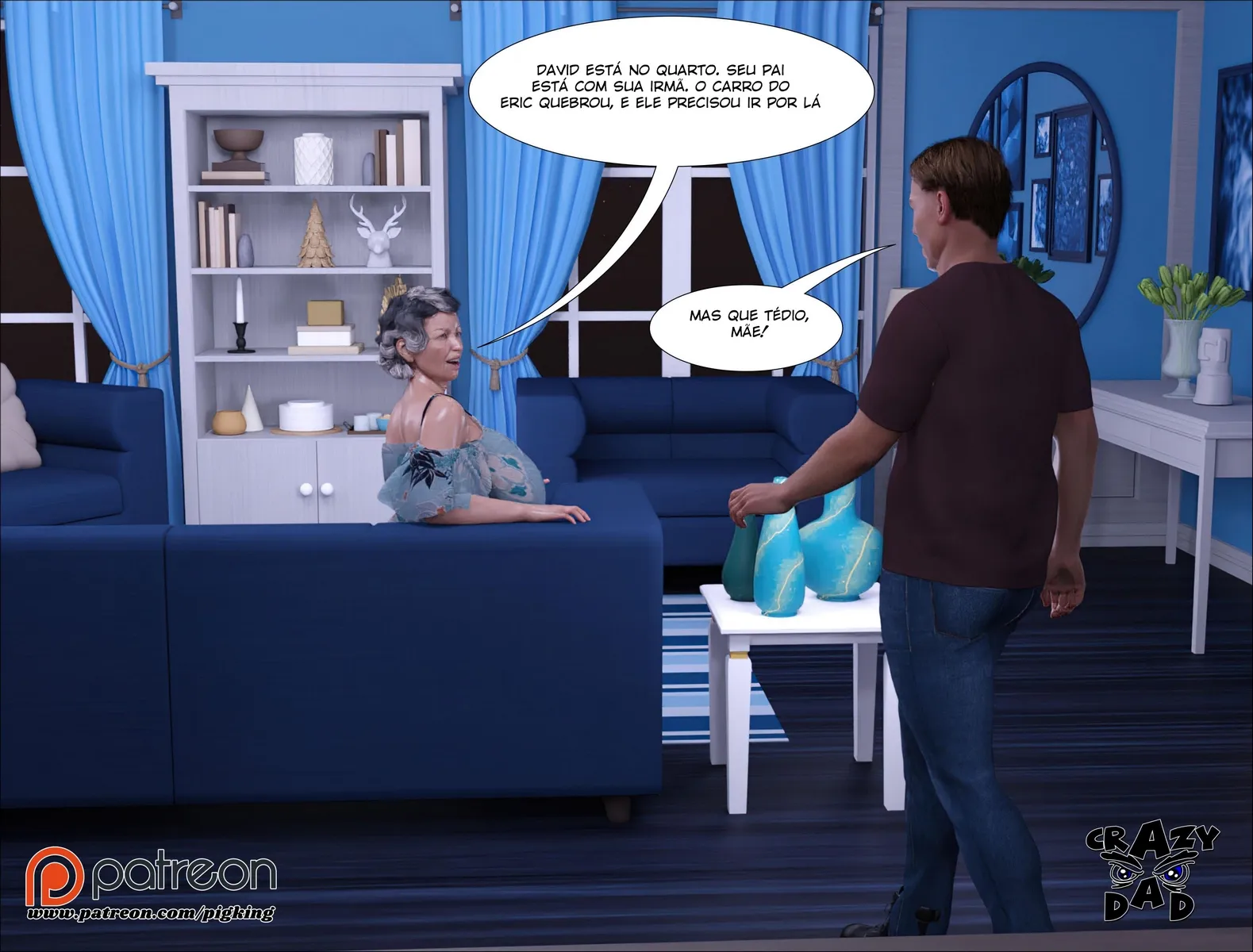 Clarice 04 – Hentai Incesto – Português do Brasil