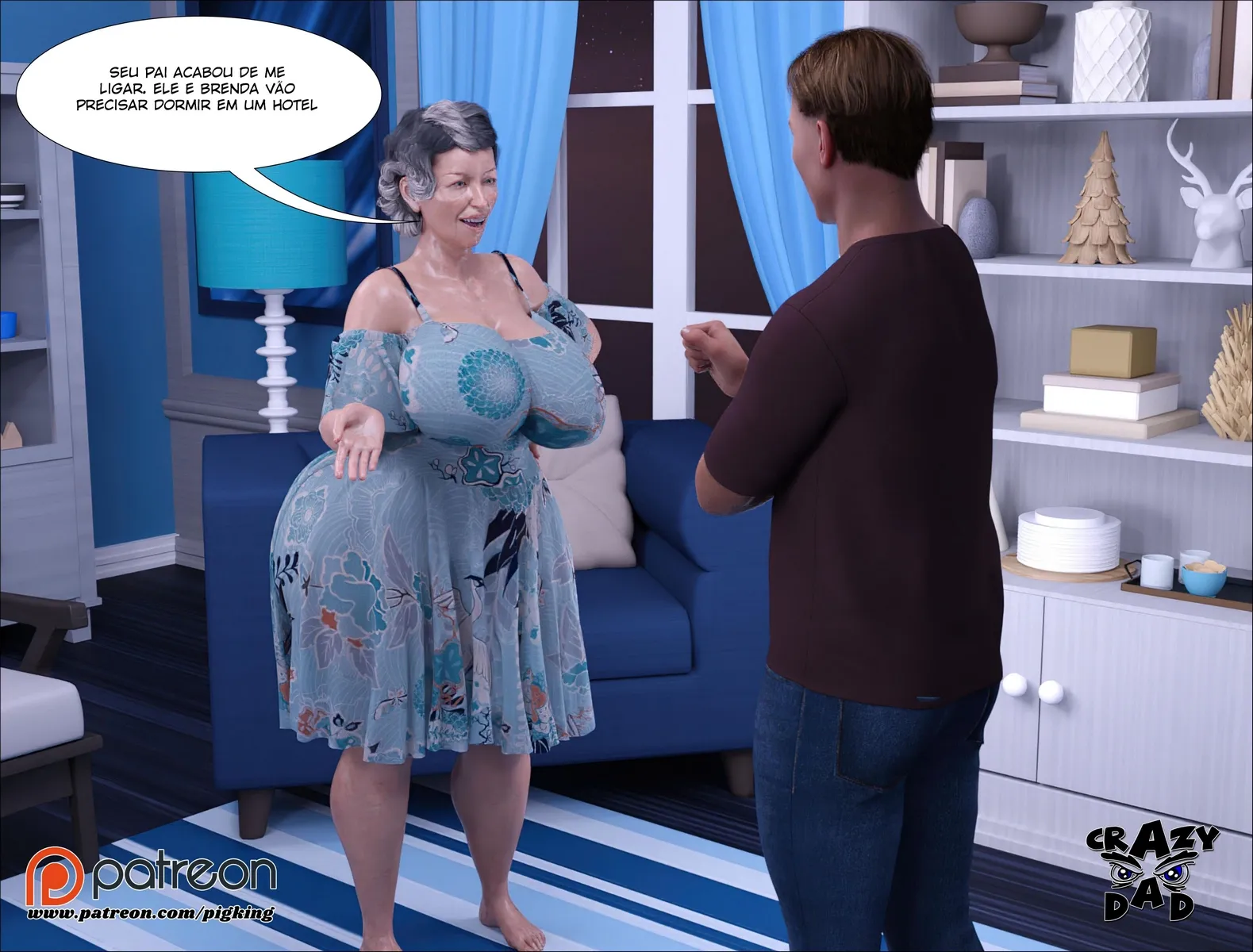 Clarice 04 – Hentai Incesto – Português do Brasil