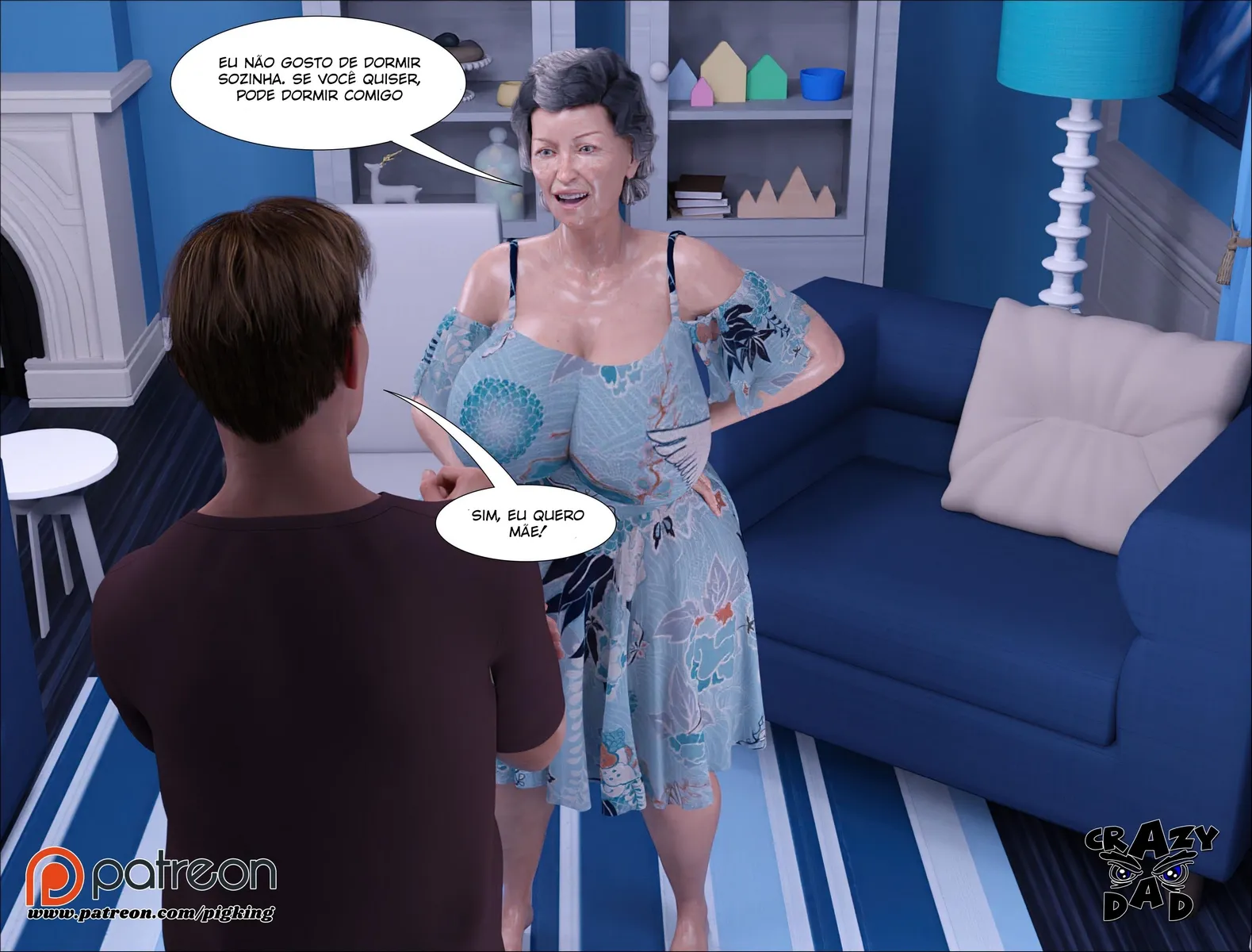 Clarice 04 – Hentai Incesto – Português do Brasil