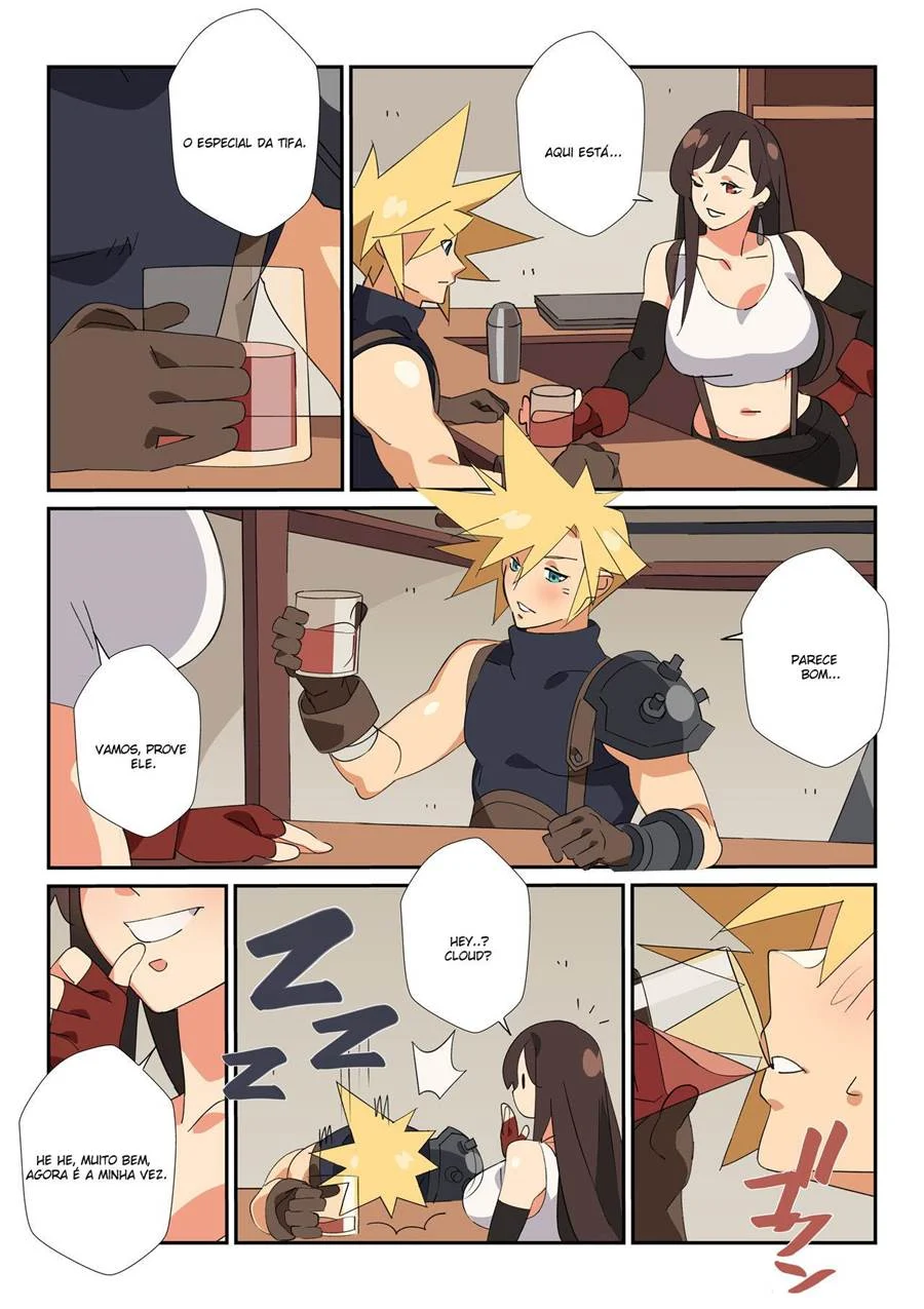 Foda Brutal: Cloud Arromba a Safada da Tifa em HQ Sem Censura