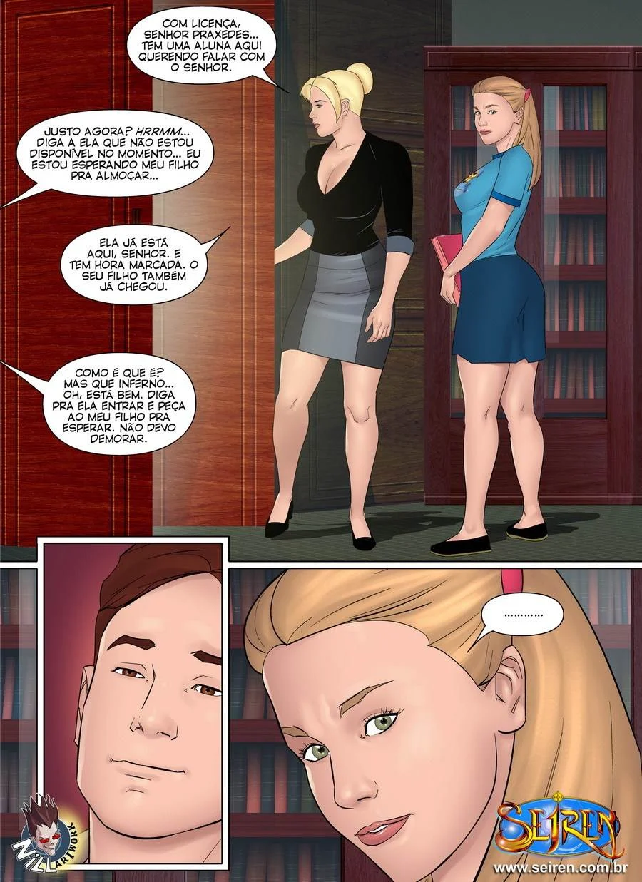 Colegiais capítulo 03 – Hentai Anal – Versão Brasileira