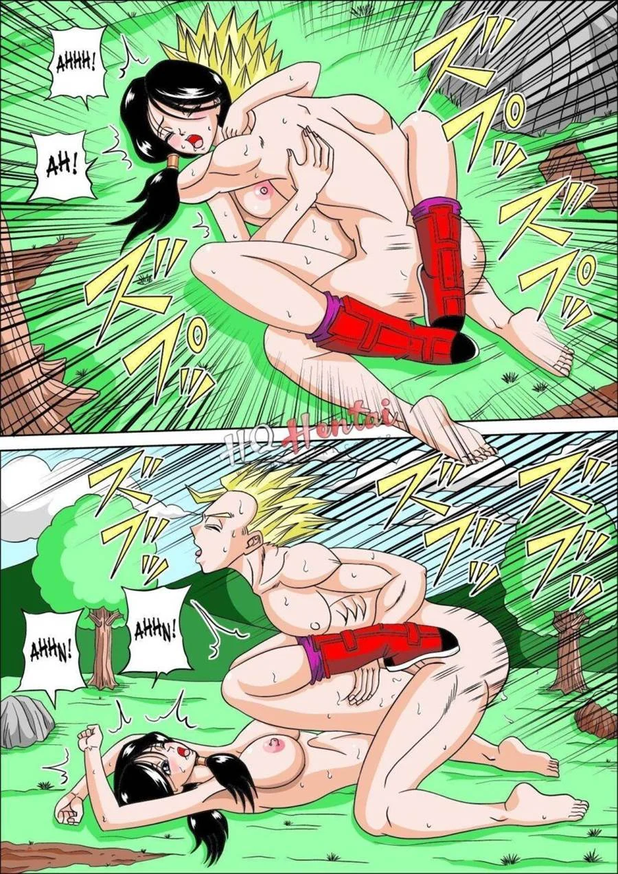 Fodilona Explícita: Videl e Bulma Dando o Cu para Negro Gigante
