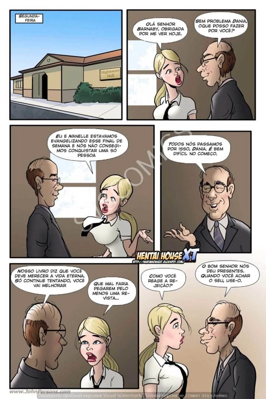 Comendo as crentes safadas – Cartoon Pornô – Português do Brasil