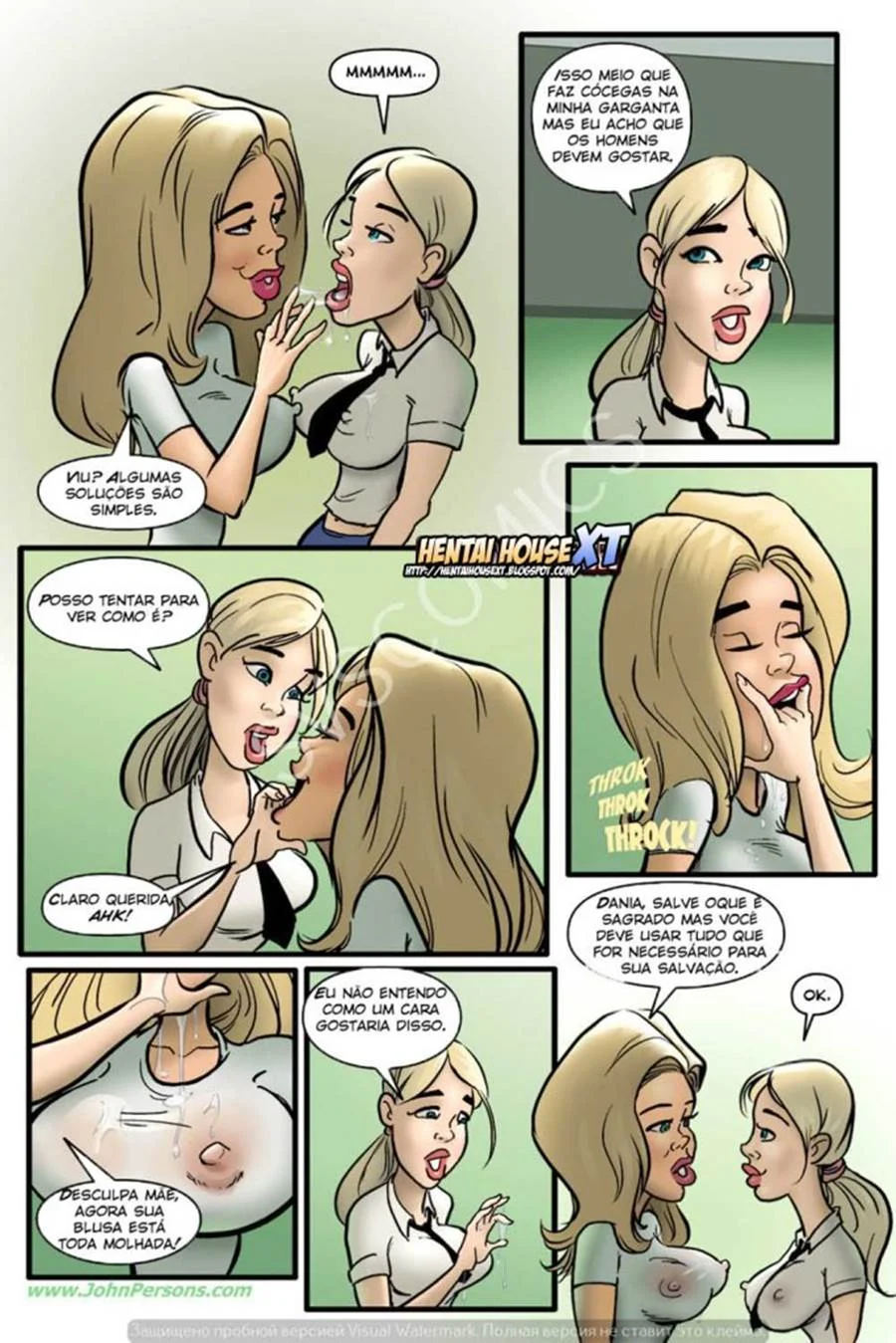 Comendo as crentes safadas – Cartoon Pornô – Português do Brasil