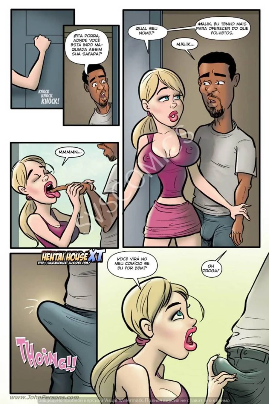 Comendo as crentes safadas – Cartoon Pornô – Português do Brasil