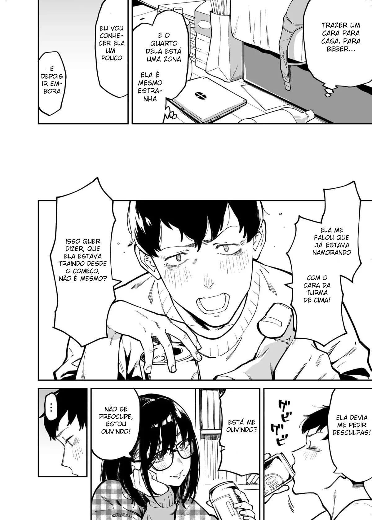 Comfortado pela Garota Desajeitada da Porta ao Lado – Hentai – Versão PT-BR