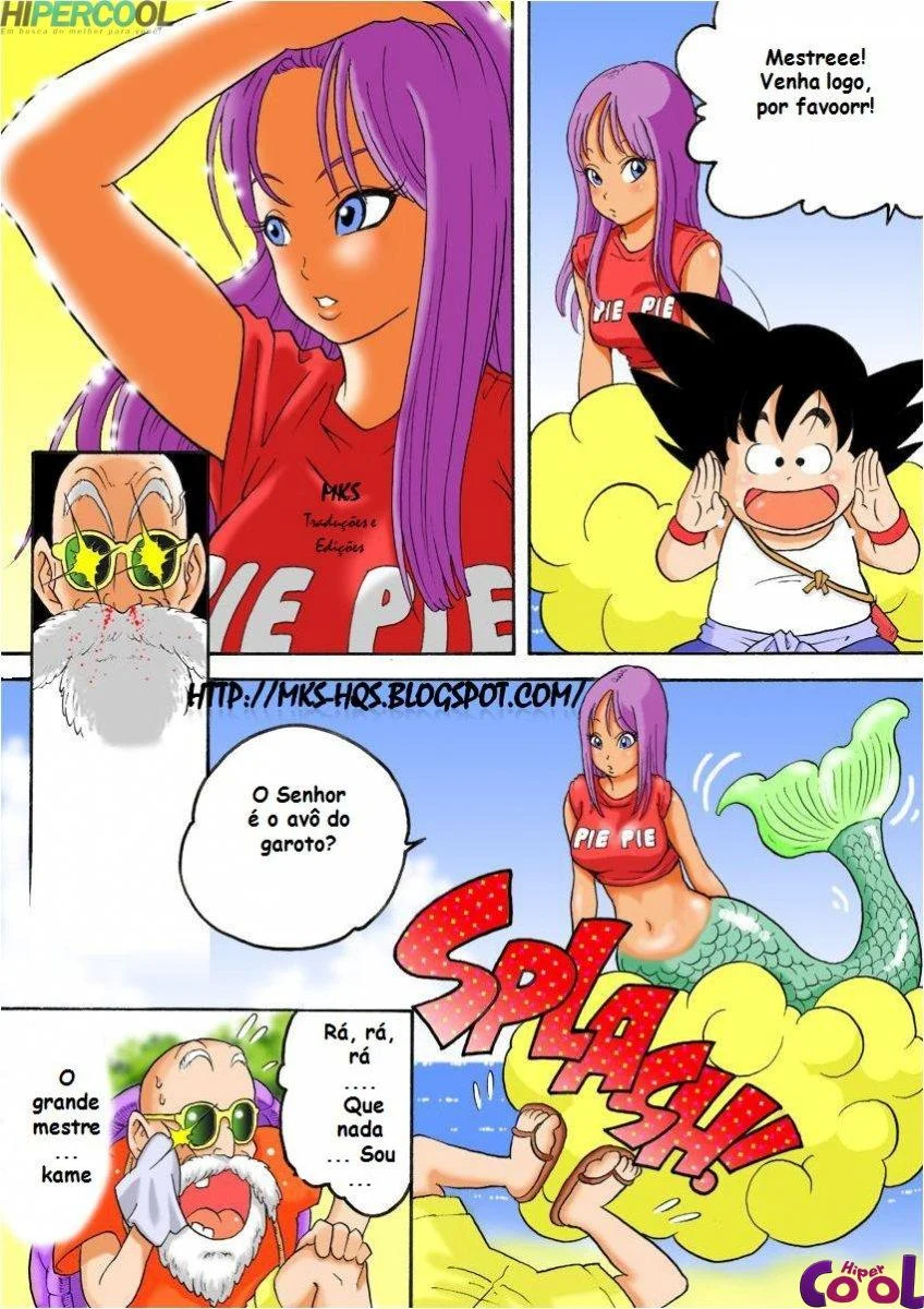 O Mentor do Prazer: Kame-Sennin e as Orgasmicas Aulas de Dragon Ball Sem Censura