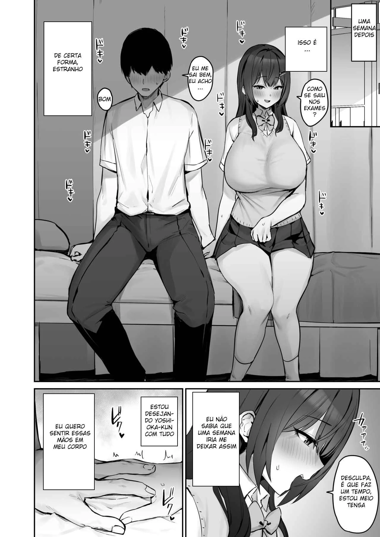 Boa garota viciada em siririca – Doujinshi – Versão Completa