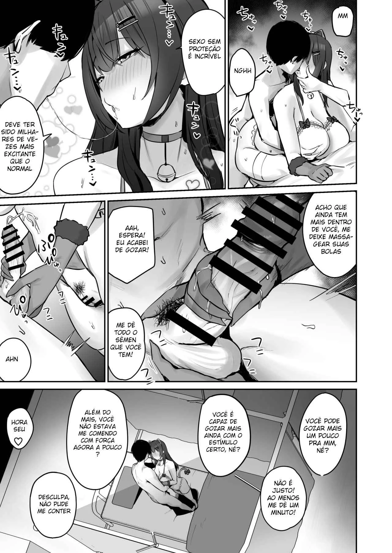 Boa garota viciada em siririca – Doujinshi – Versão Completa