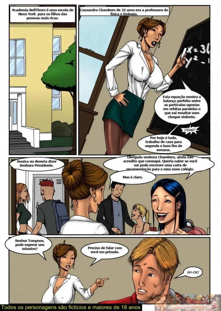 Arrombando a professora – Cartoon Pornô – Traduzido para Português Arrombando a professora – Cartoon Pornô – Traduzido para Português