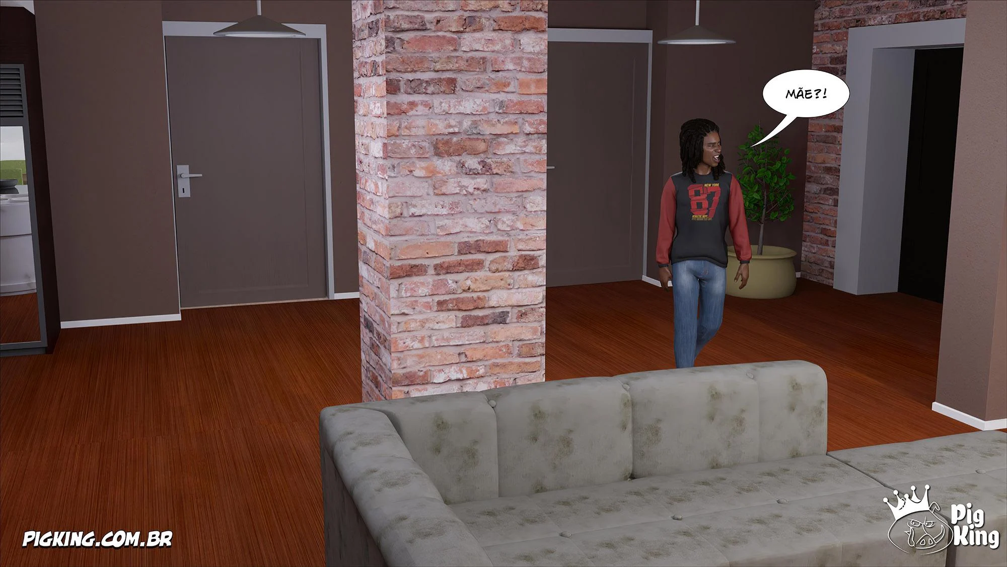 Comendo mãe adotiva 45 – Hentai Interracial – Sem Censura