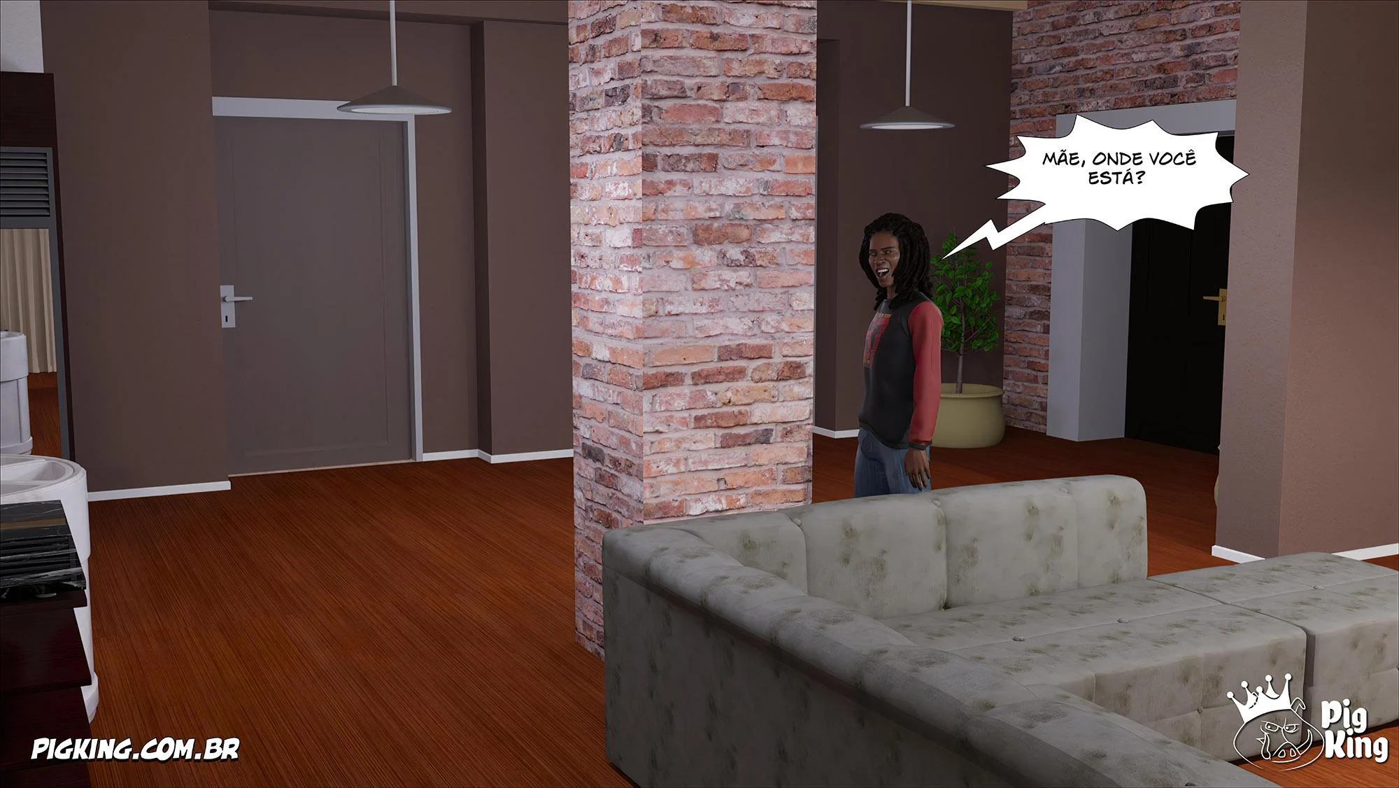 Comendo mãe adotiva 45 – Hentai Interracial – Sem Censura