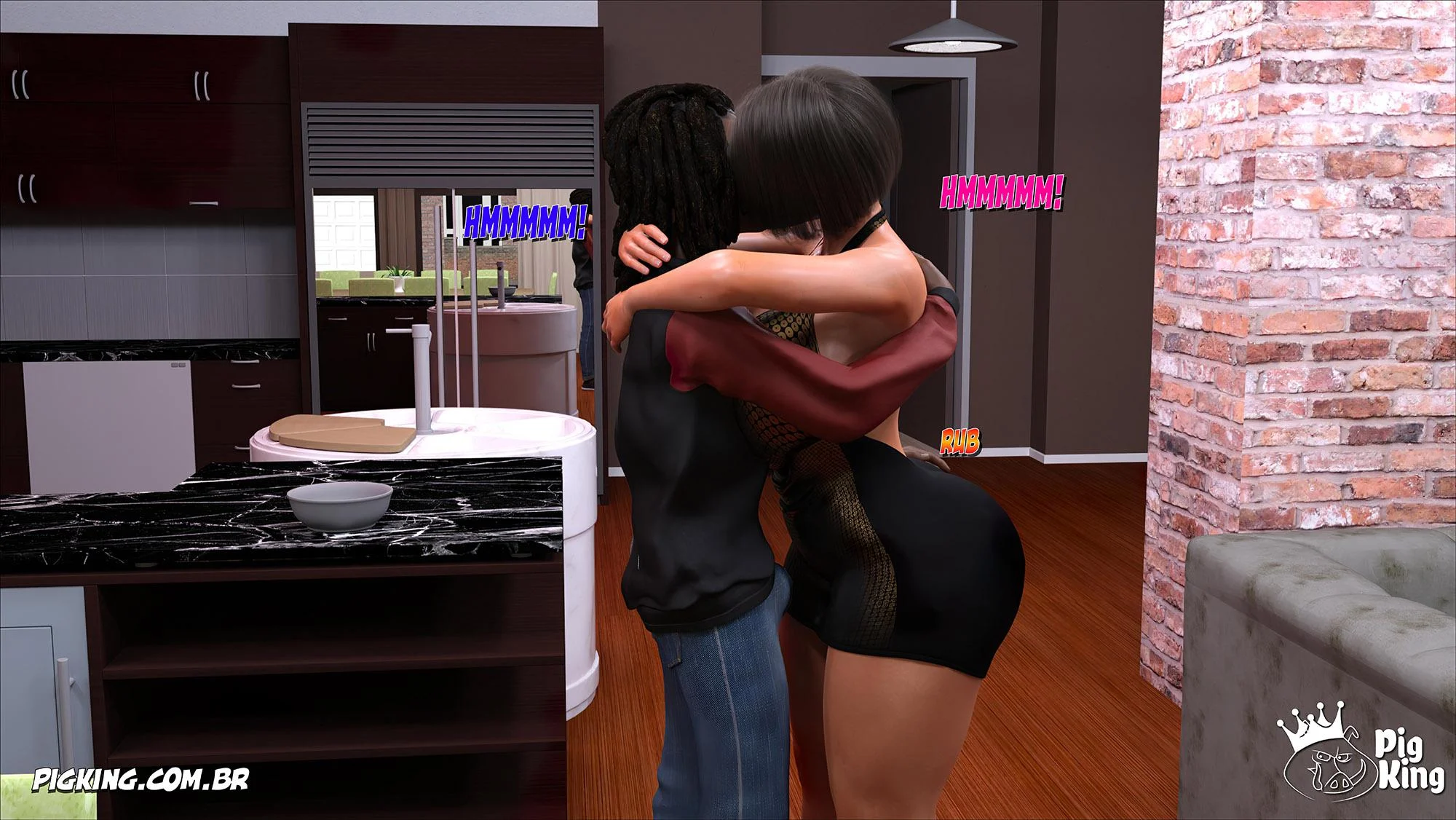 Comendo mãe adotiva 45 – Hentai Interracial – Sem Censura