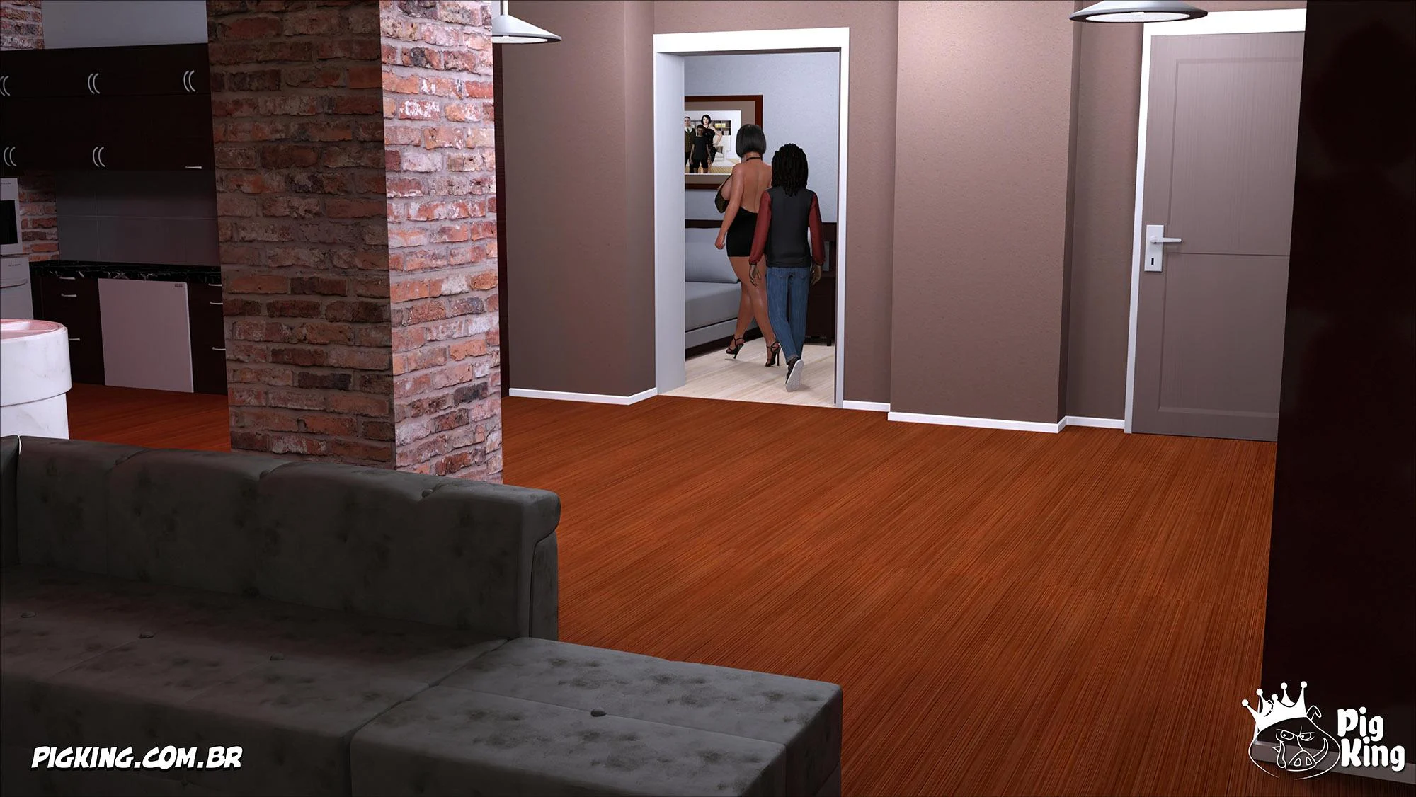 Comendo mãe adotiva 45 – Hentai Interracial – Sem Censura