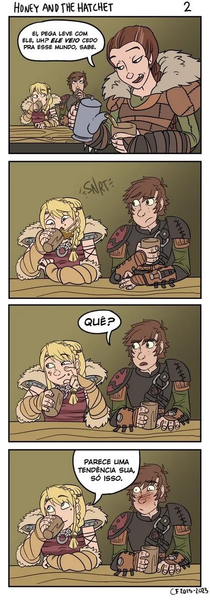 [ChromosomeFarm] HTTYD, Honey and the Hatchet – Cartoon Pornô – Português do Brasil
