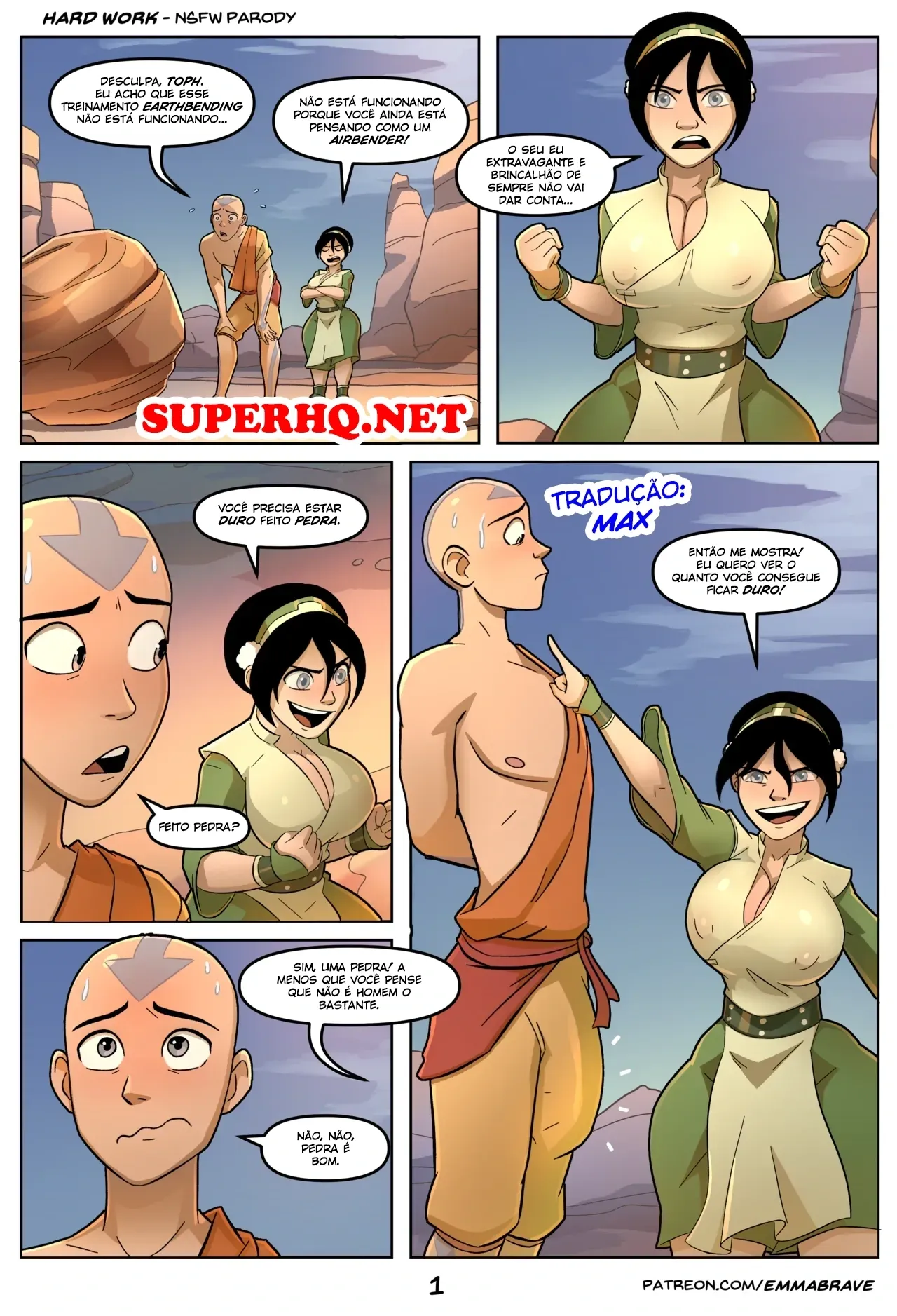 Avatar, Hard Work – Super HQ – Versão Brasileira Avatar, Hard Work – Super HQ – Versão Brasileira