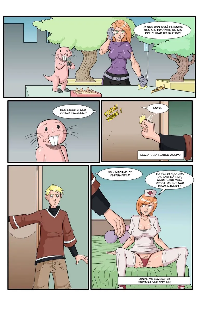 Ann Possible, Hello Nurse – Comics Porno – Quadrinho em PT-BR