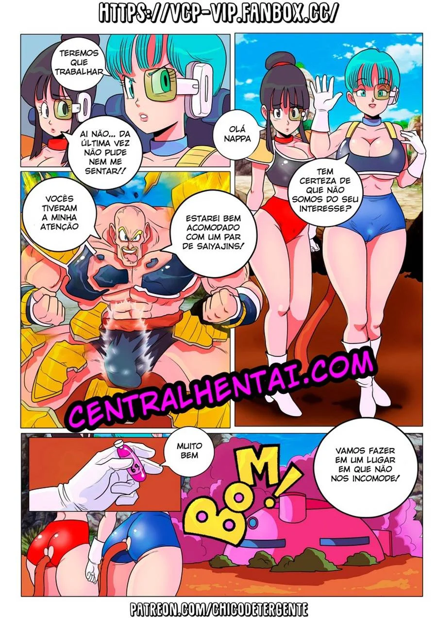 A vingança de Nappa 2 – Dragon Ball Porno – Português do Brasil
