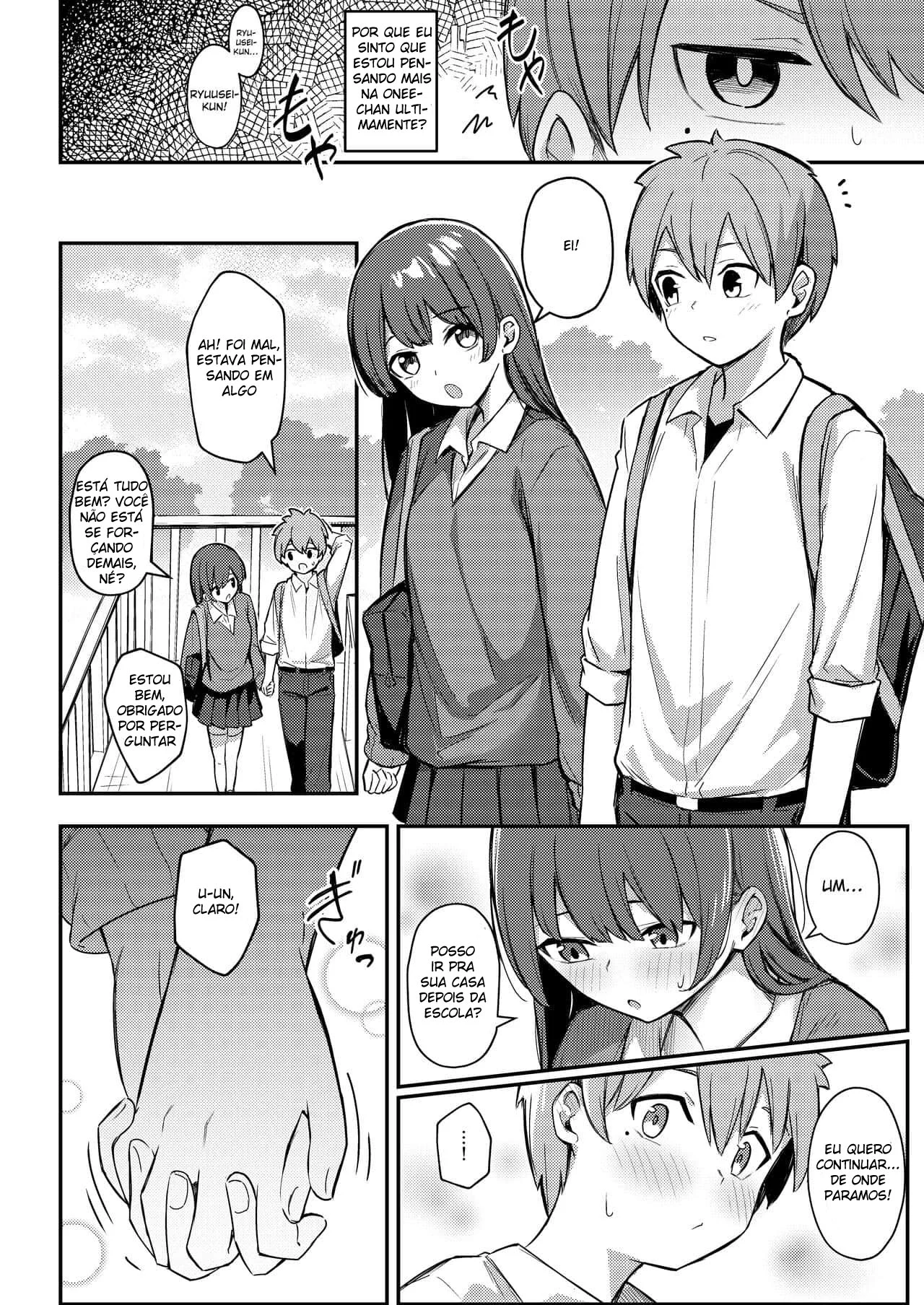 Aplicativo usado na minha irmã – Doujinshi – Alta Qualidade em PT-BR