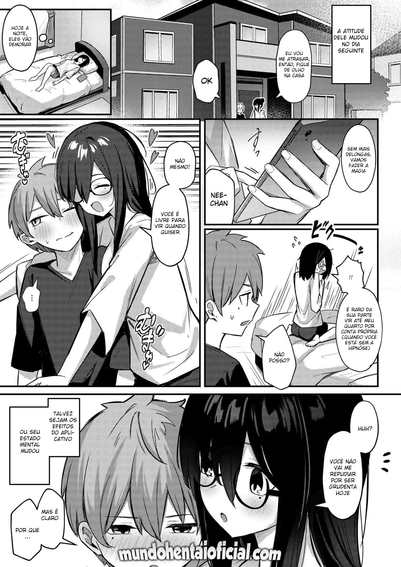 Aplicativo usado na minha irmã – Doujinshi – Alta Qualidade em PT-BR