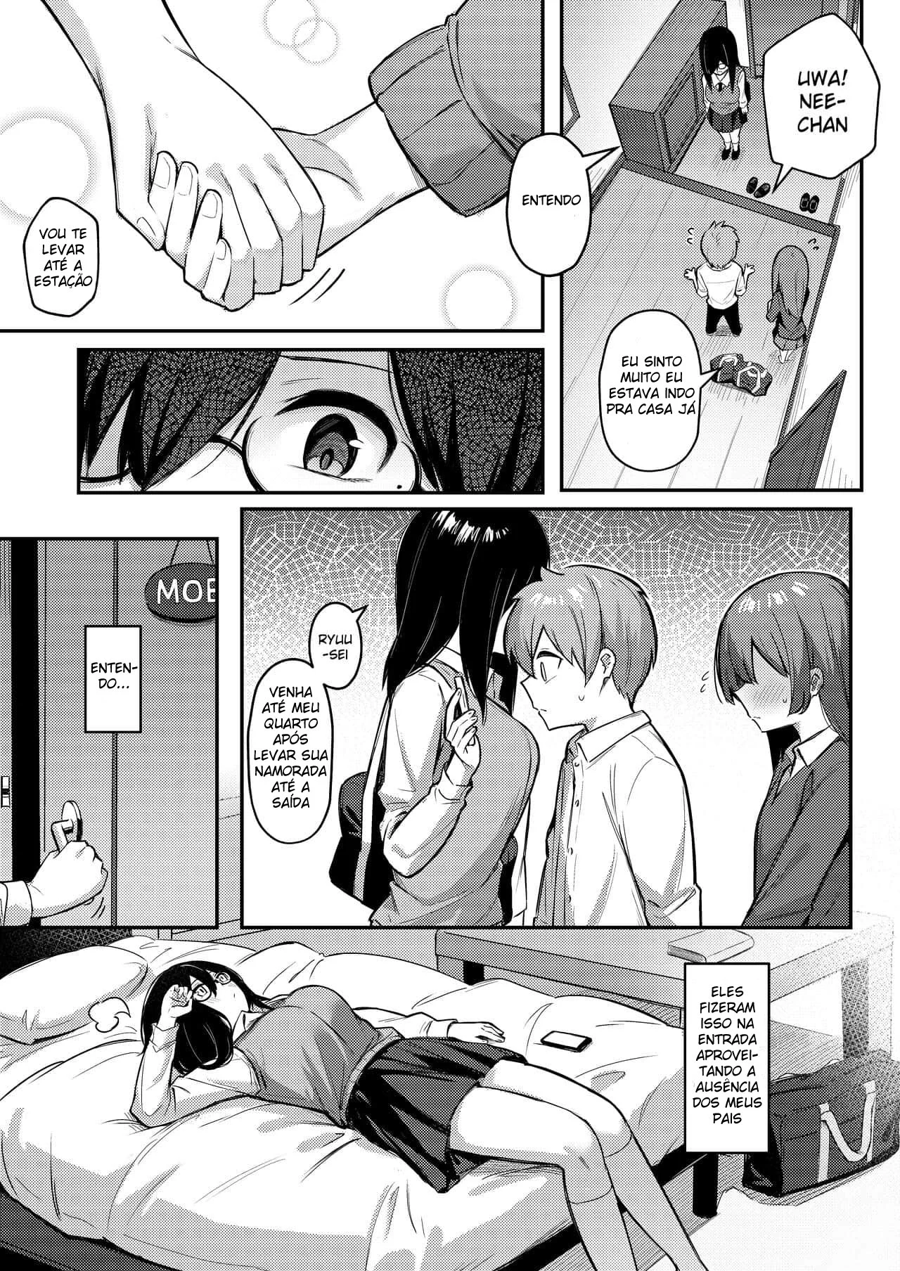 Aplicativo usado na minha irmã – Doujinshi – Alta Qualidade em PT-BR