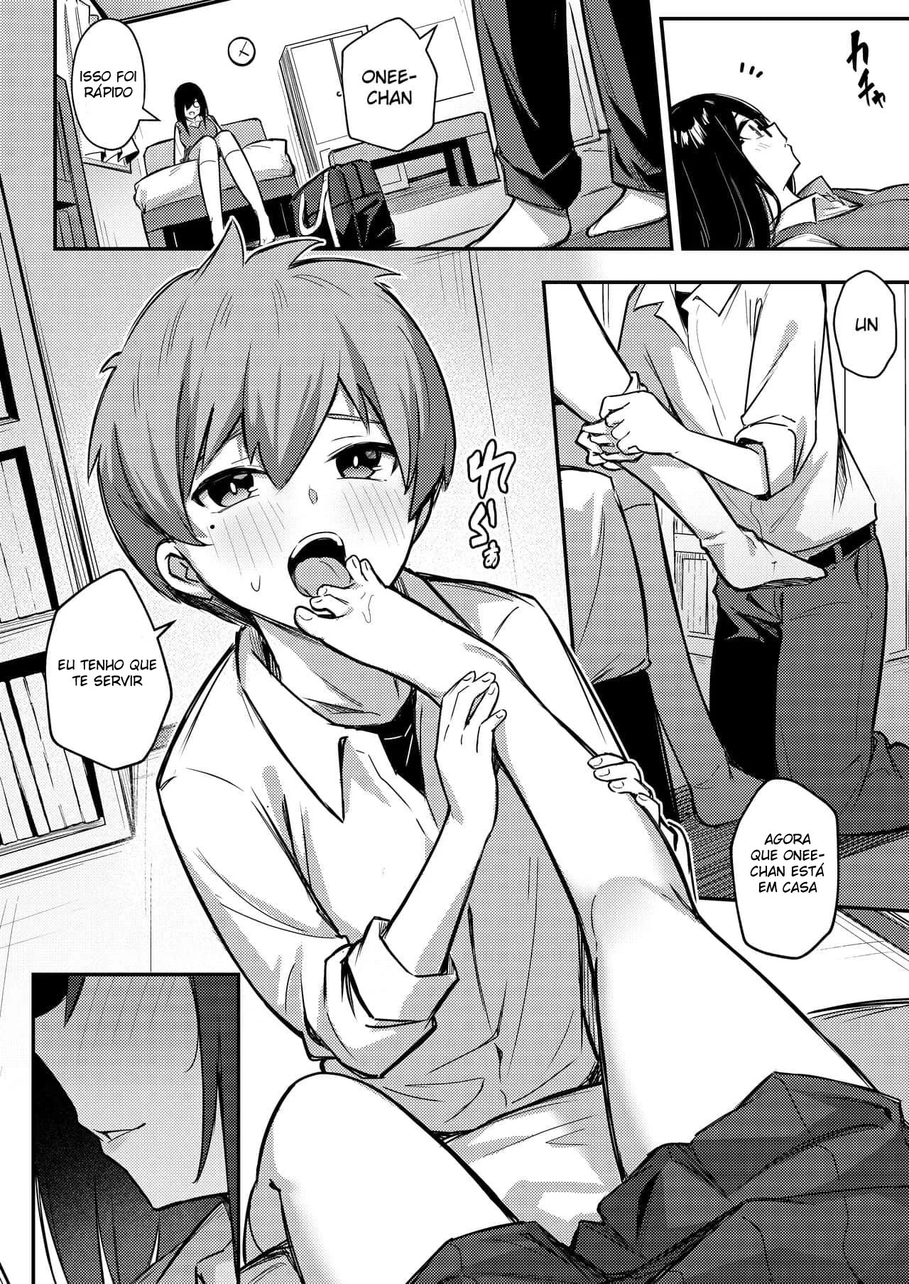 Aplicativo usado na minha irmã – Doujinshi – Alta Qualidade em PT-BR