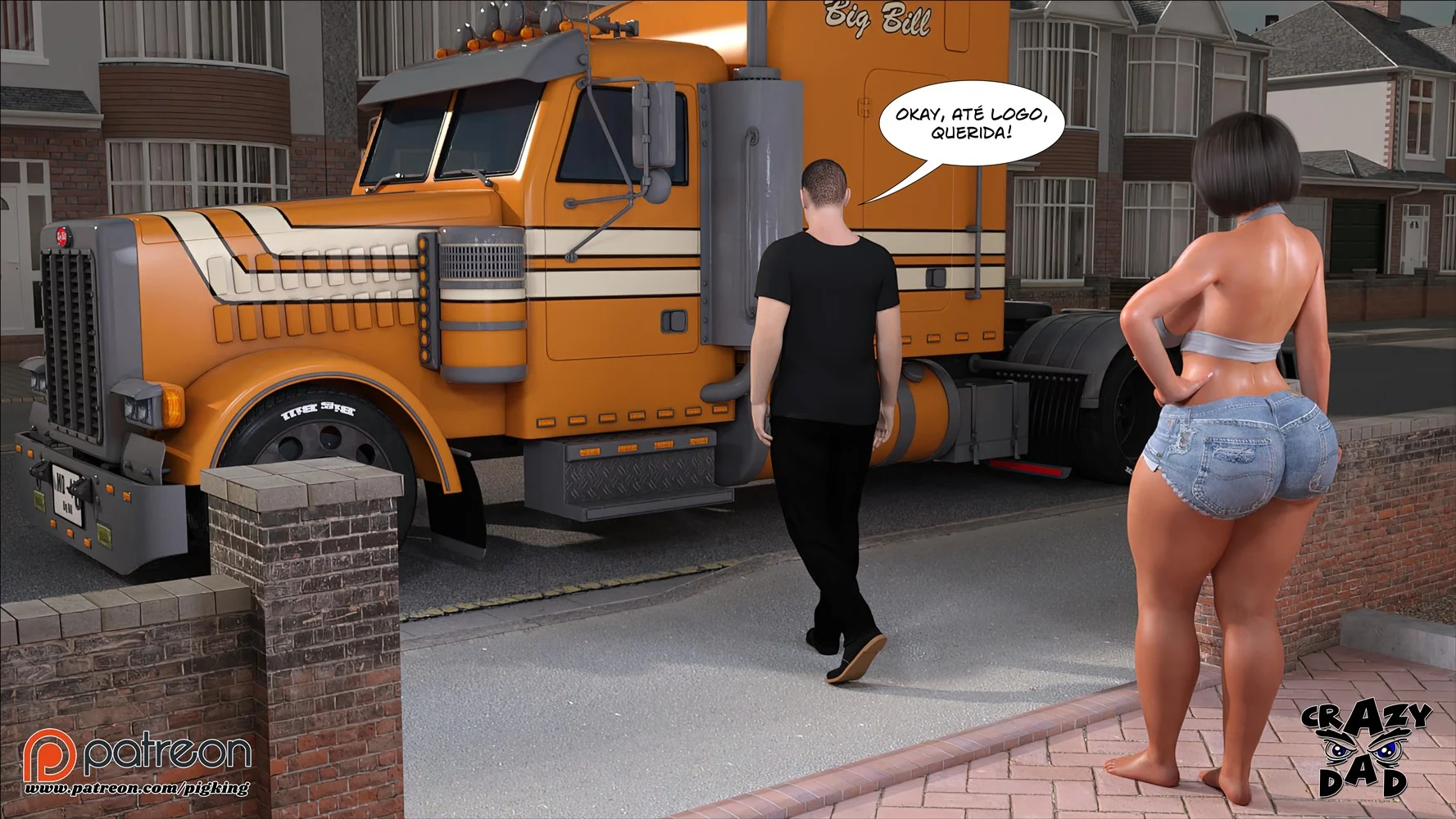 Transando com Mamãe Adotiva de 39 Anos: Sexo 3D Explícito Transando com Mamãe Adotiva de 39 Anos: Sexo 3D Explícito
